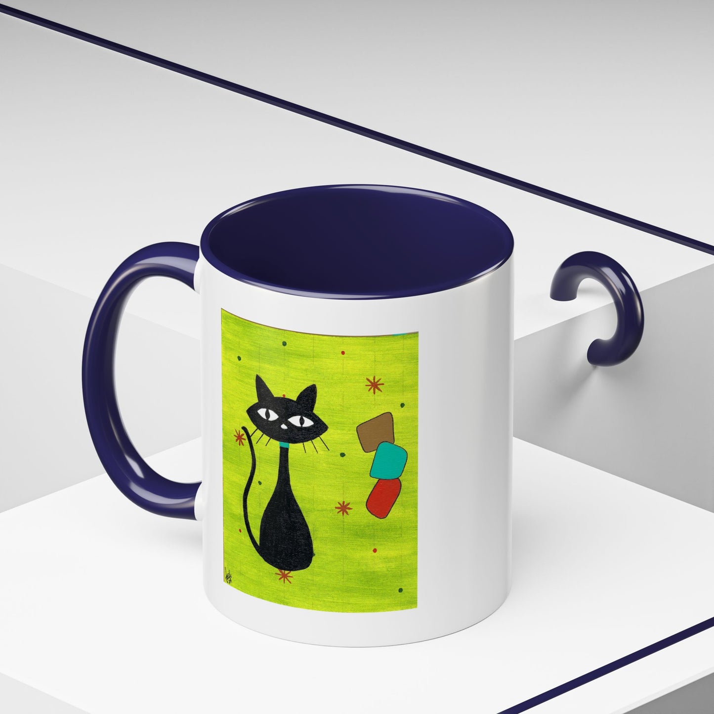 Mug - Play Time Fun Retro Artwork Coffee Mug (11, 15oz)