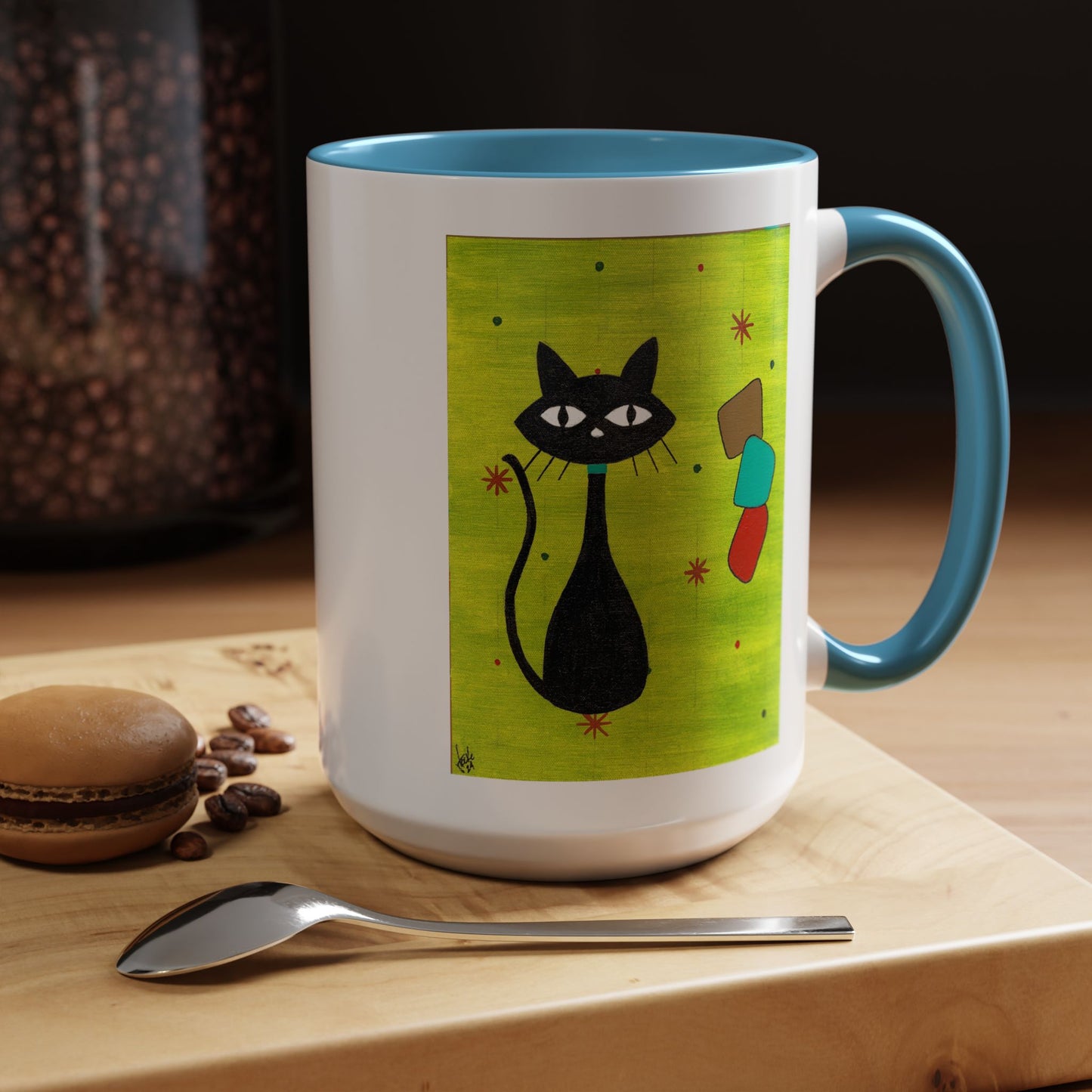 Mug - Play Time Fun Retro Artwork Coffee Mug (11, 15oz)