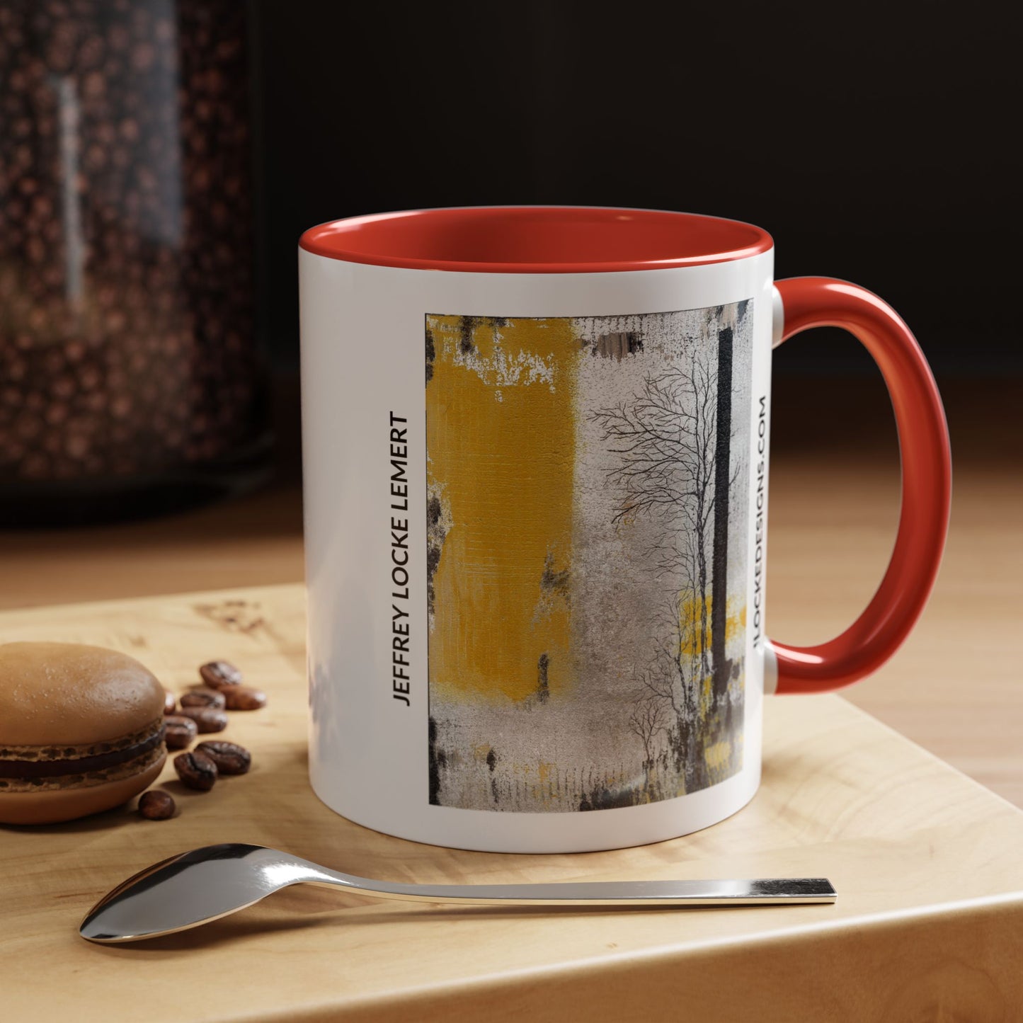 Coffee Mug With Original Art Design When The Sun Rises