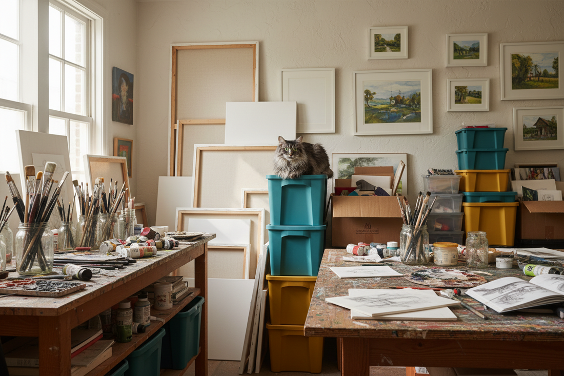 Weekly Studio Update: Crowded Studios, Market Decisions & Four New Frames I Definitely Needed