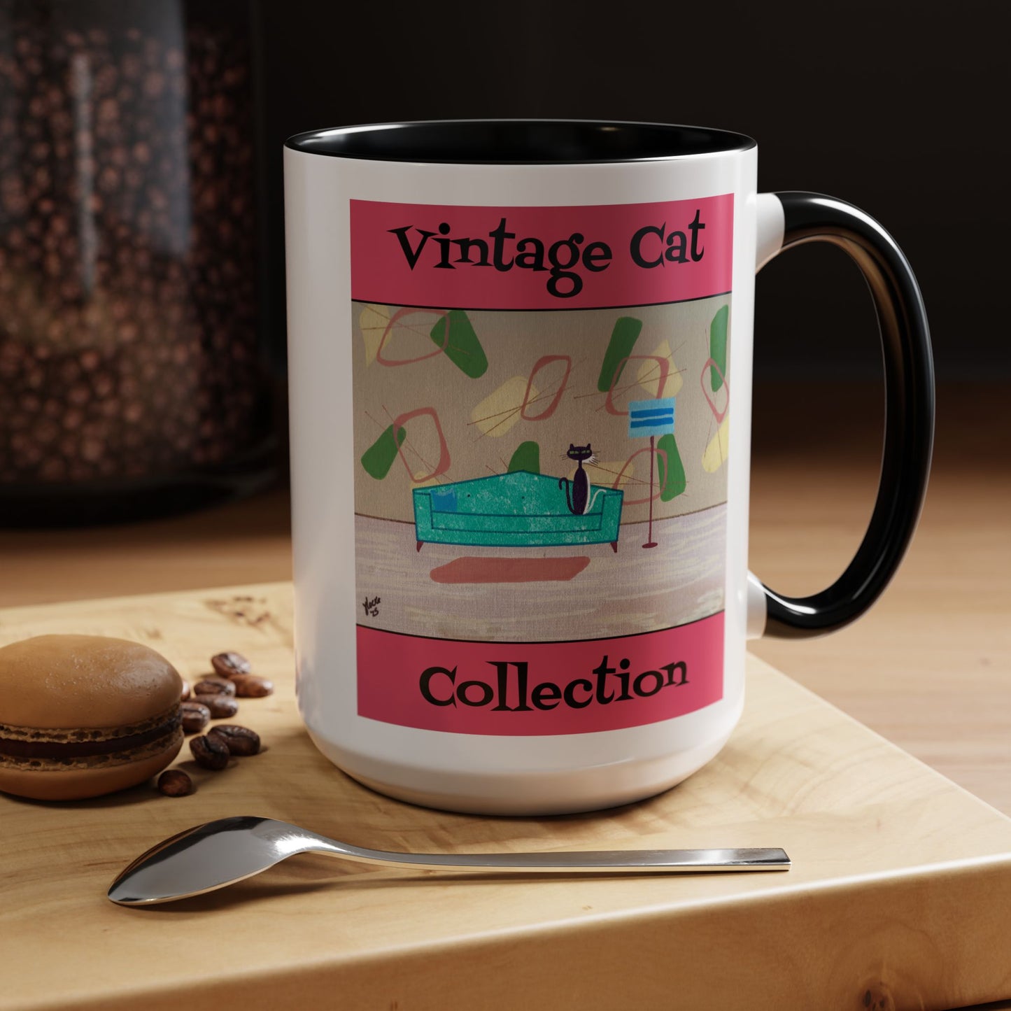 Vintage Cat Collection Coffee Mug