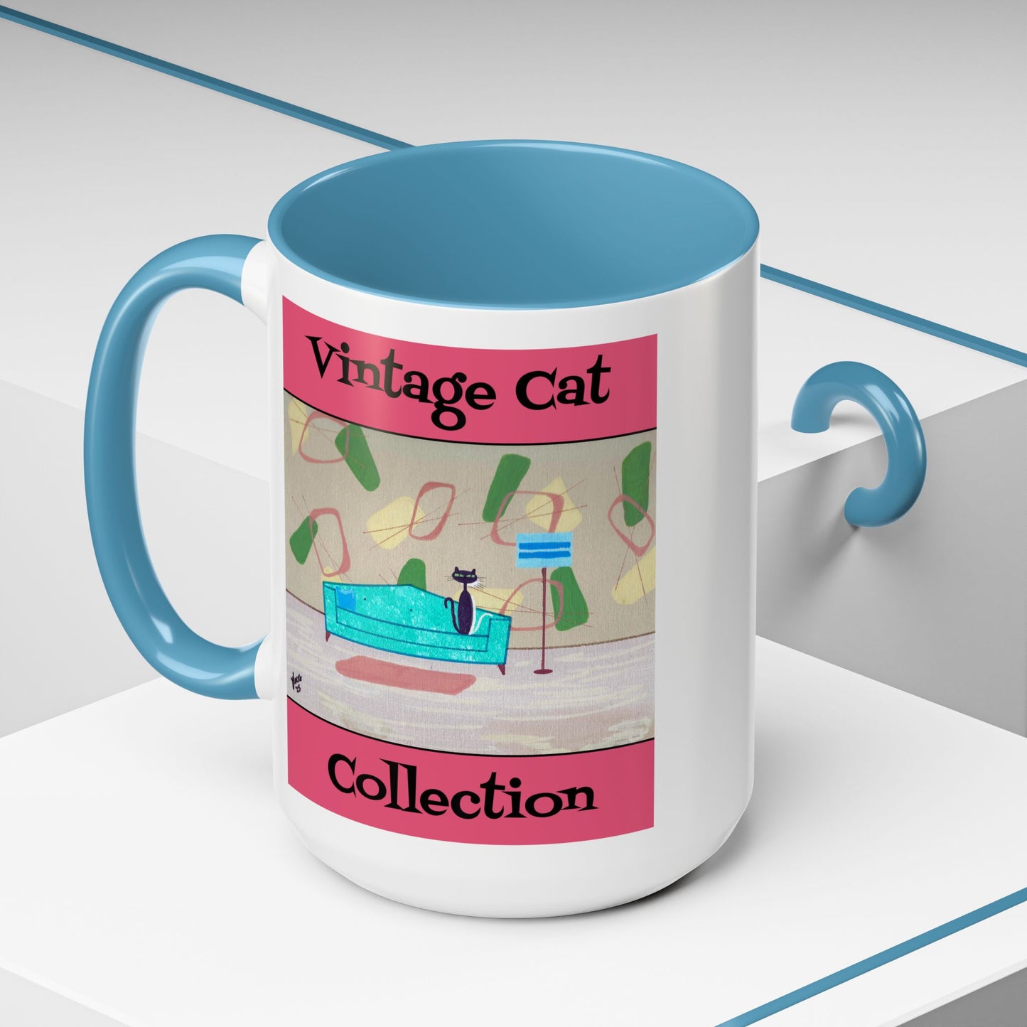 Vintage Cat Collection Coffee Mug