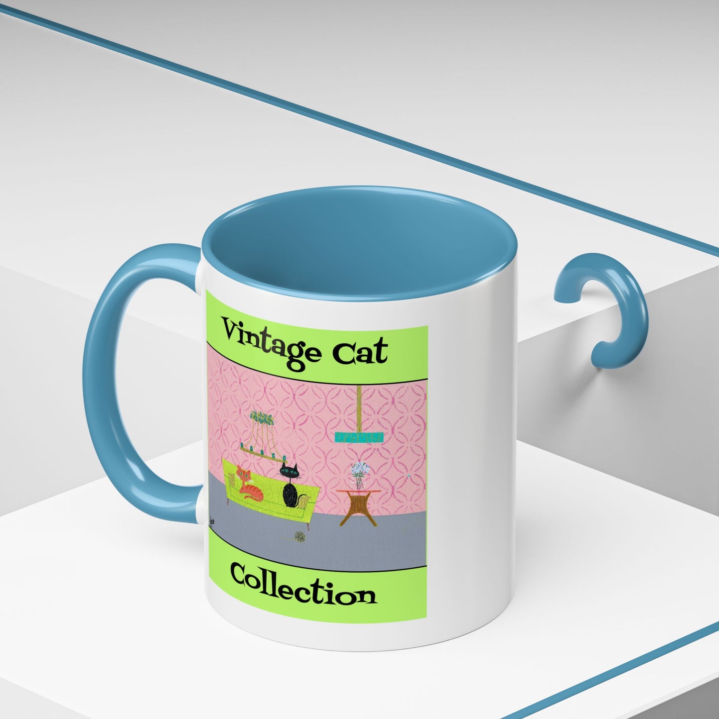 Vintage Cat Collection Coffee Mug