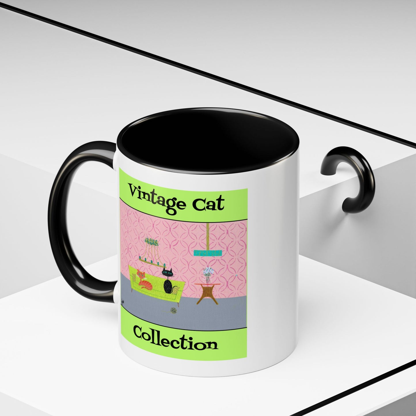Vintage Cat Collection Coffee Mug