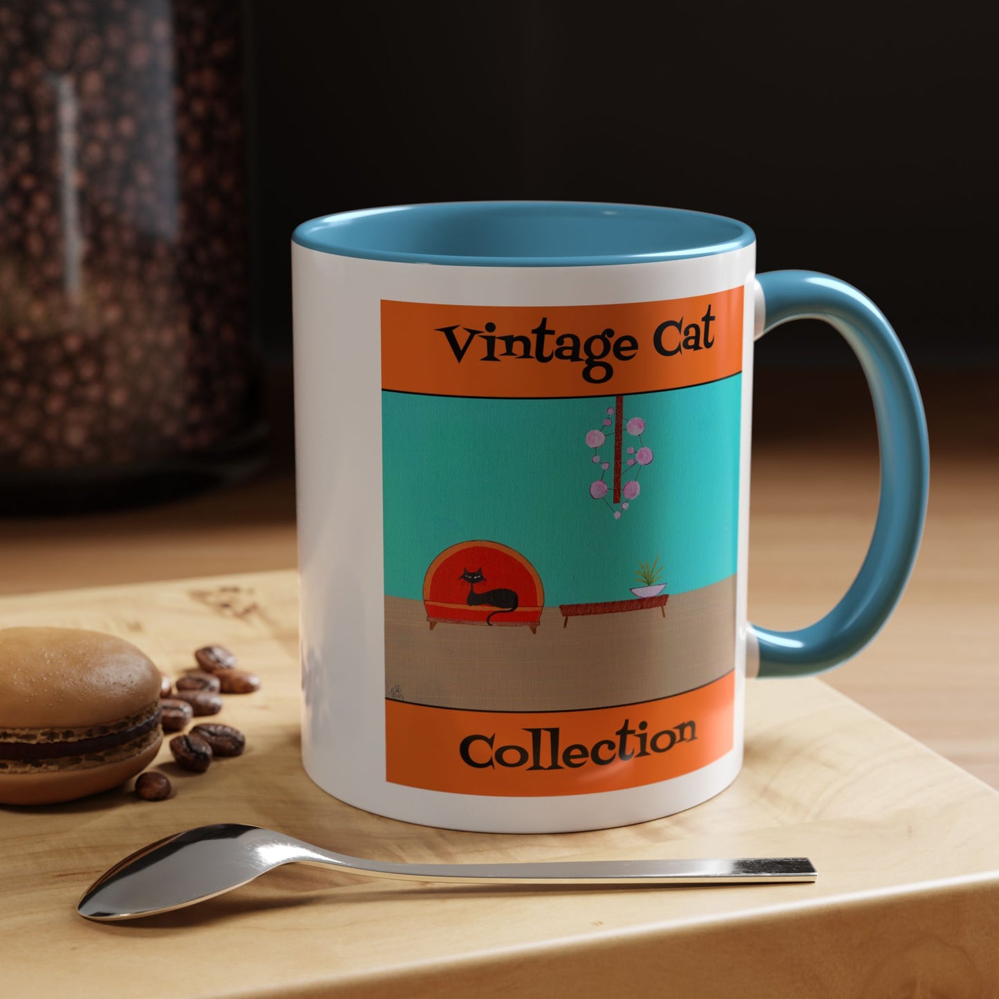 Vintage Cat Collection Coffee Mug