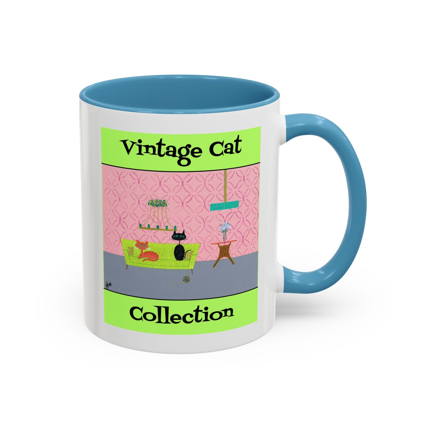 Vintage Cat Collection Coffee Mug