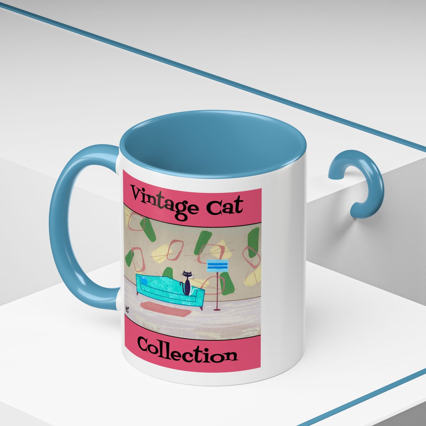 Vintage Cat Collection Coffee Mug