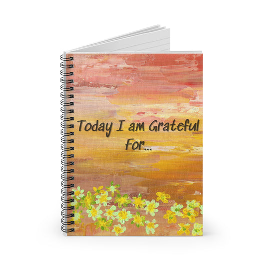 Grateful Journal. Keep Track Of Things Your Grateful For In This Colorful Journal