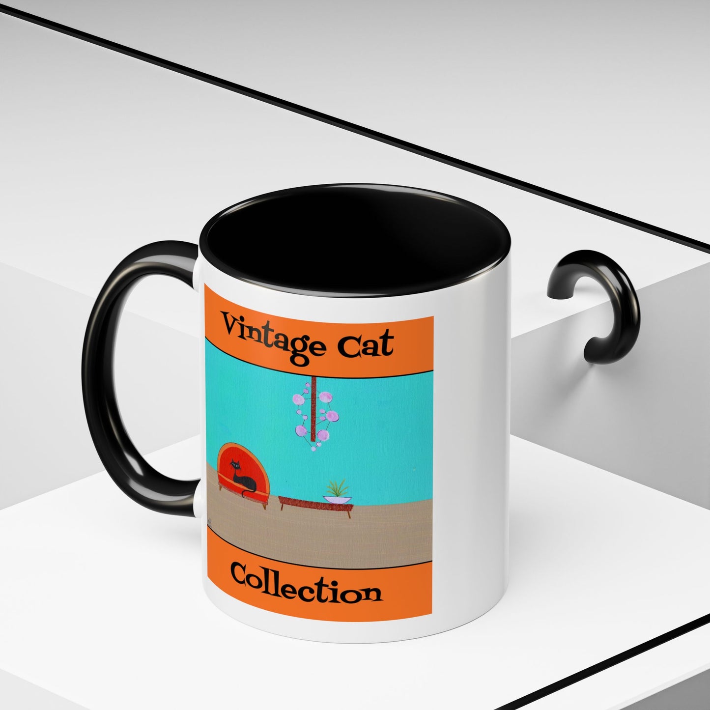 Vintage Cat Collection Coffee Mug