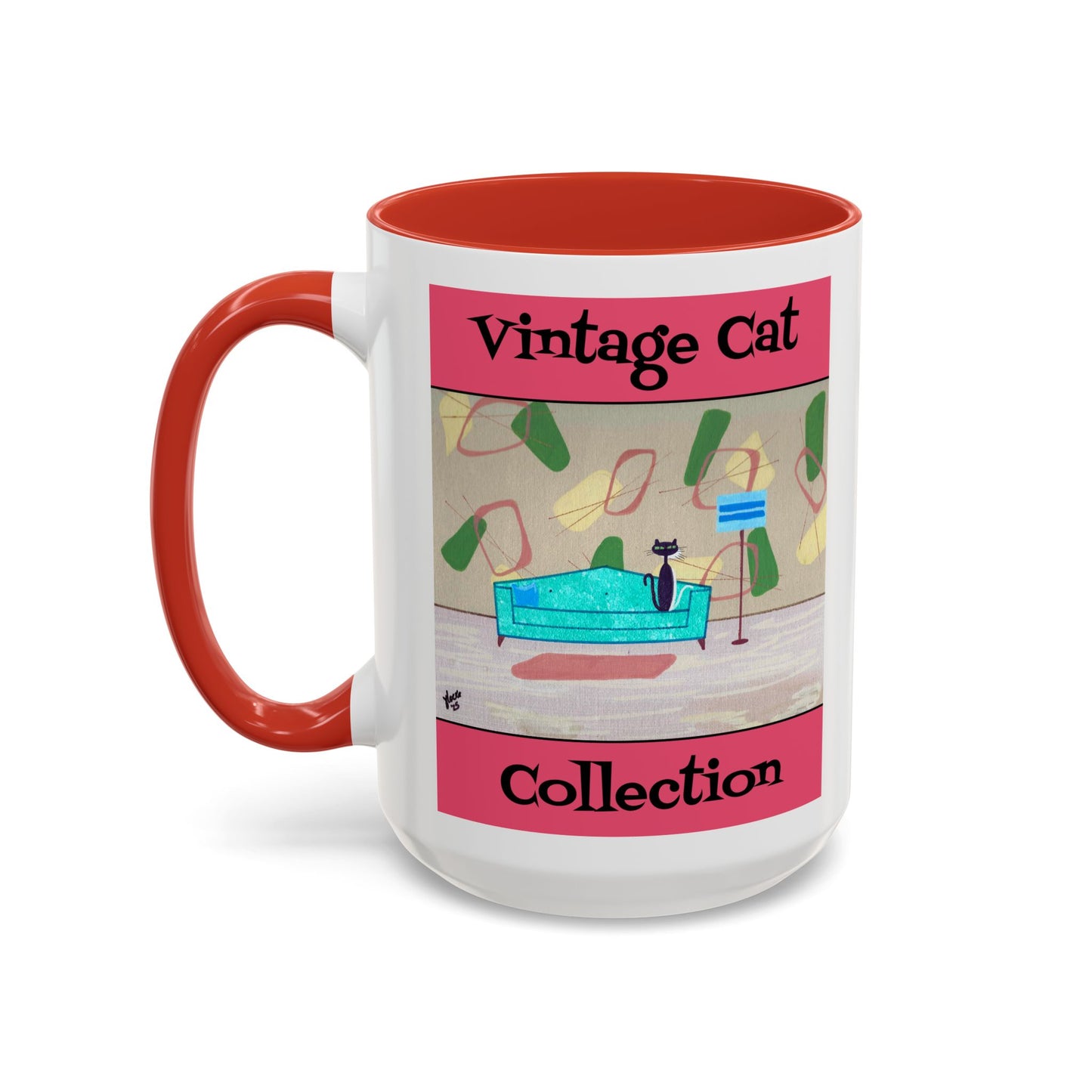 Vintage Cat Collection Coffee Mug