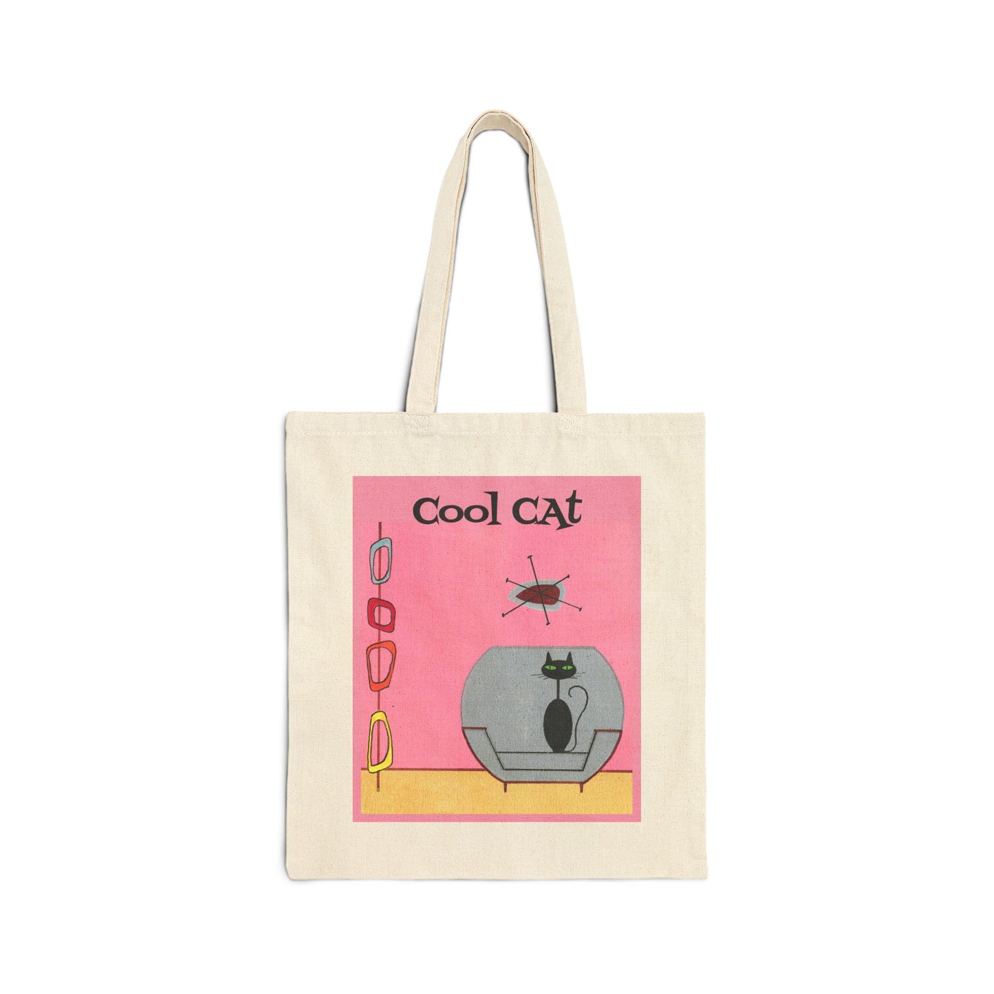 Cool Cat CanvasTote Bag