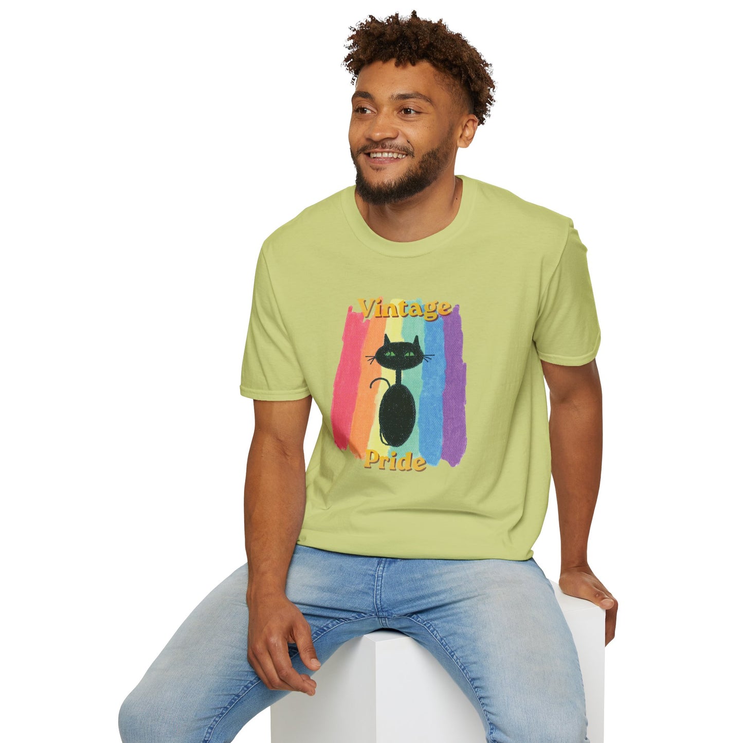 Vintage Pride With Cat Image