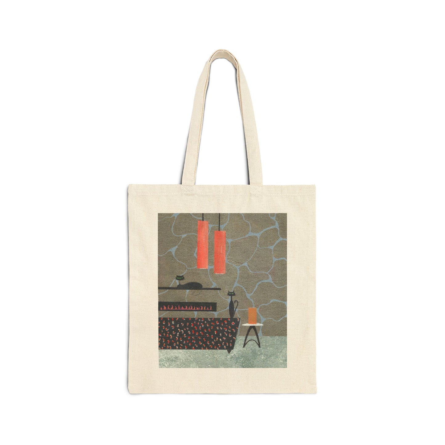 Retro Cat Tote Bag