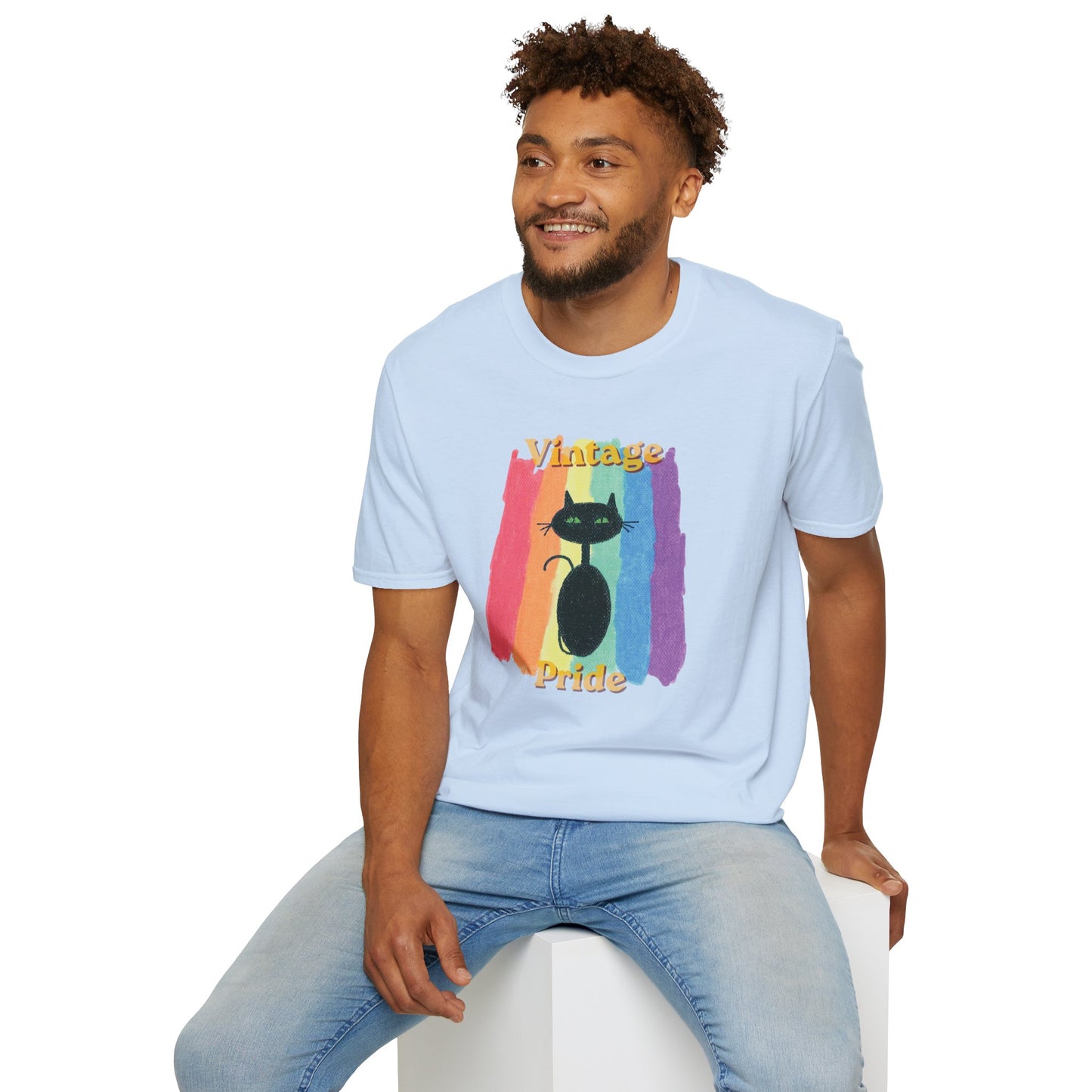 Vintage Pride With Cat Image