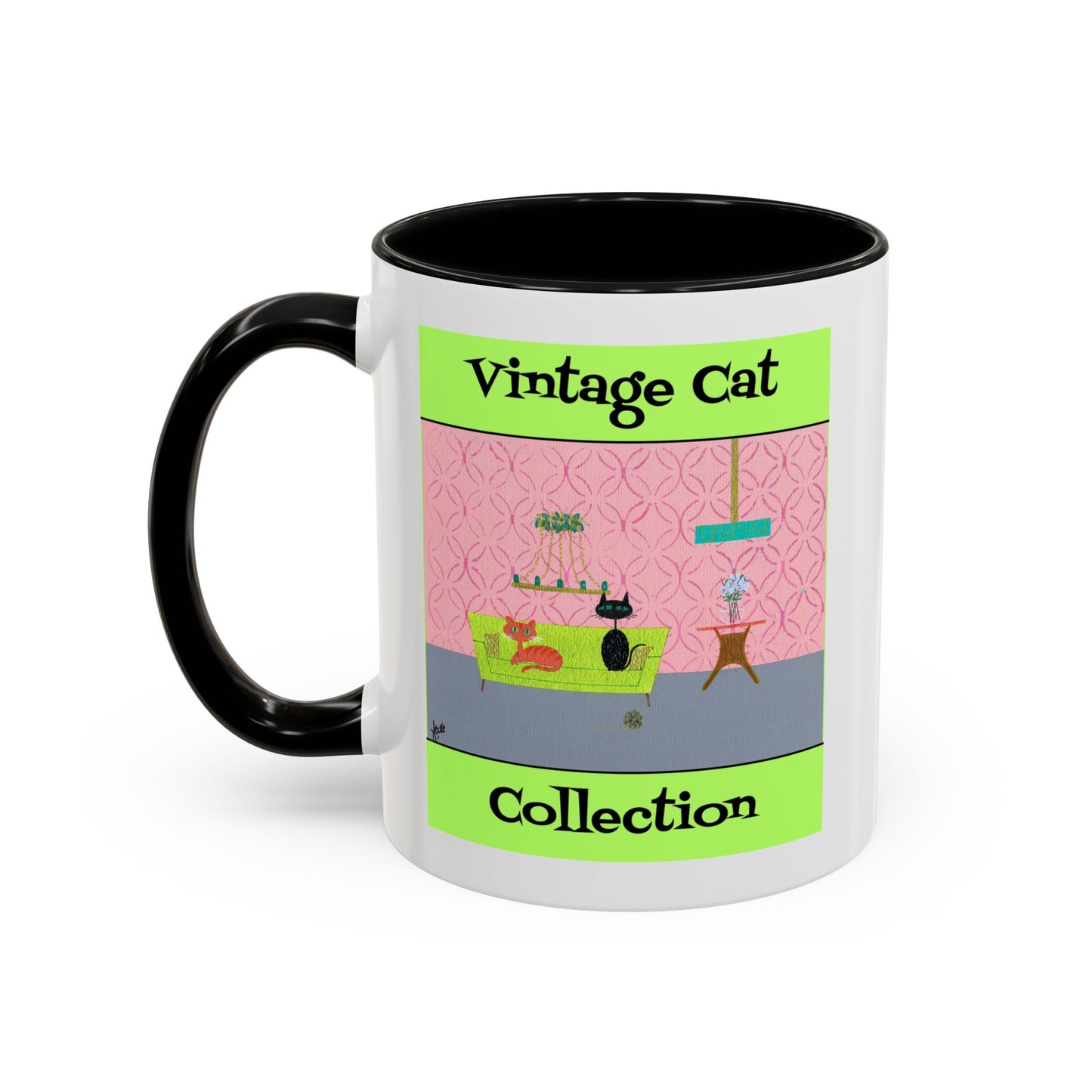 Vintage Cat Collection Coffee Mug