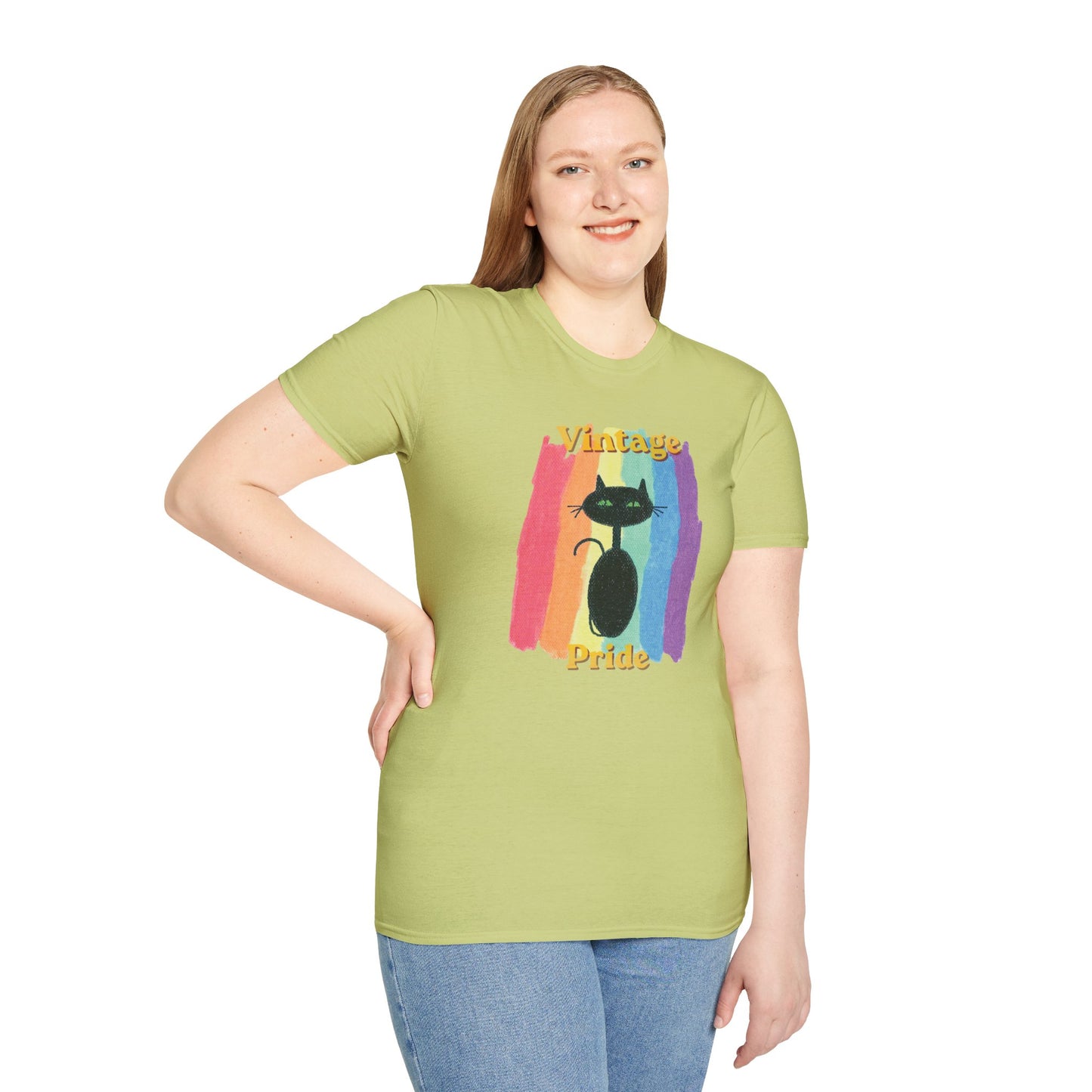 Vintage Pride With Cat Image
