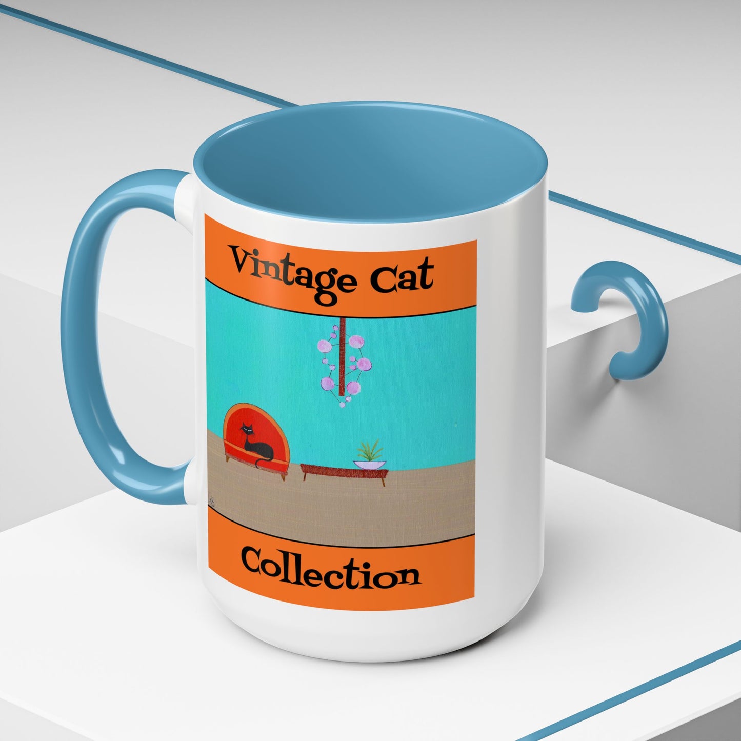 Vintage Cat Collection Coffee Mug