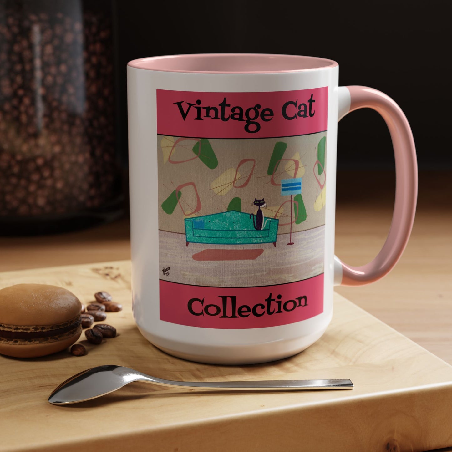 Vintage Cat Collection Coffee Mug