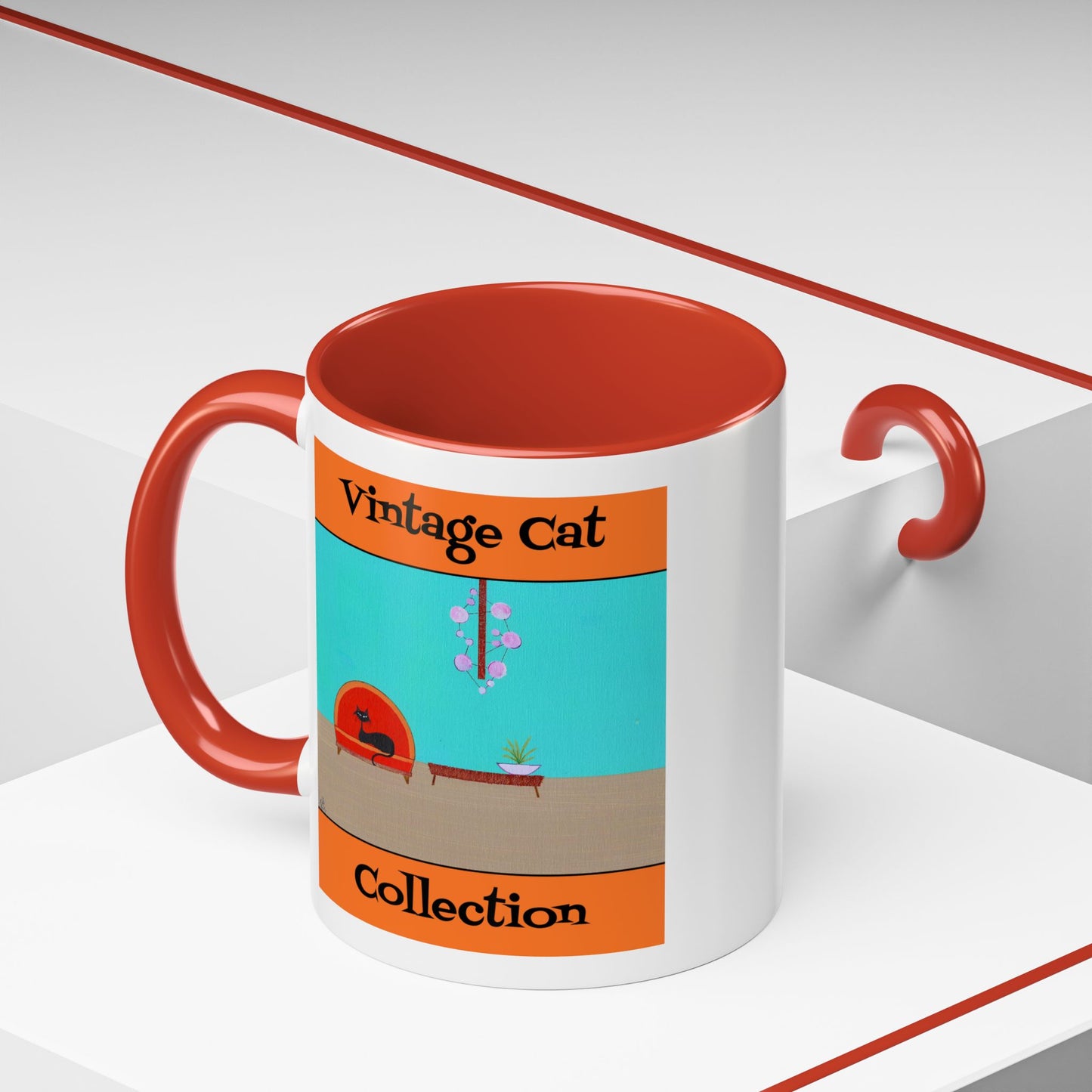 Vintage Cat Collection Coffee Mug