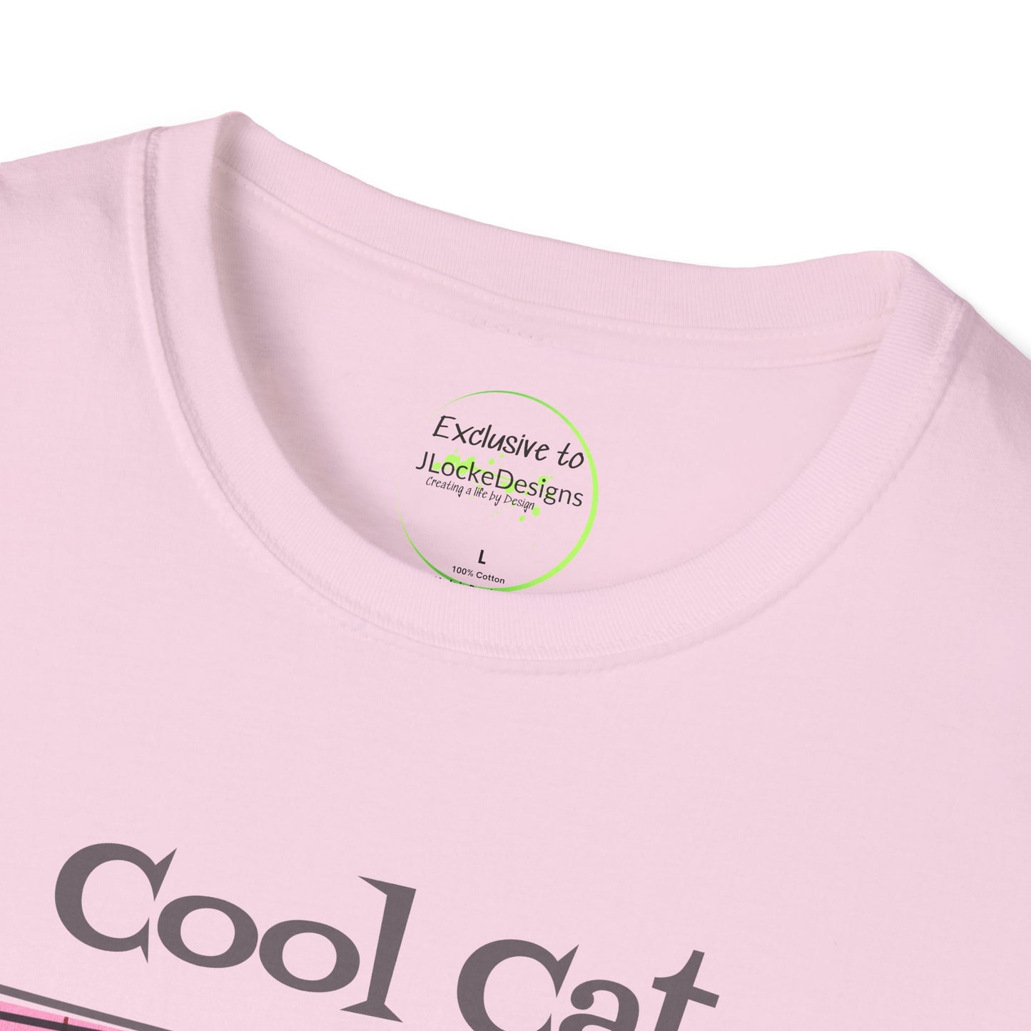 Cool Cat T-Shirt With Vintage Art