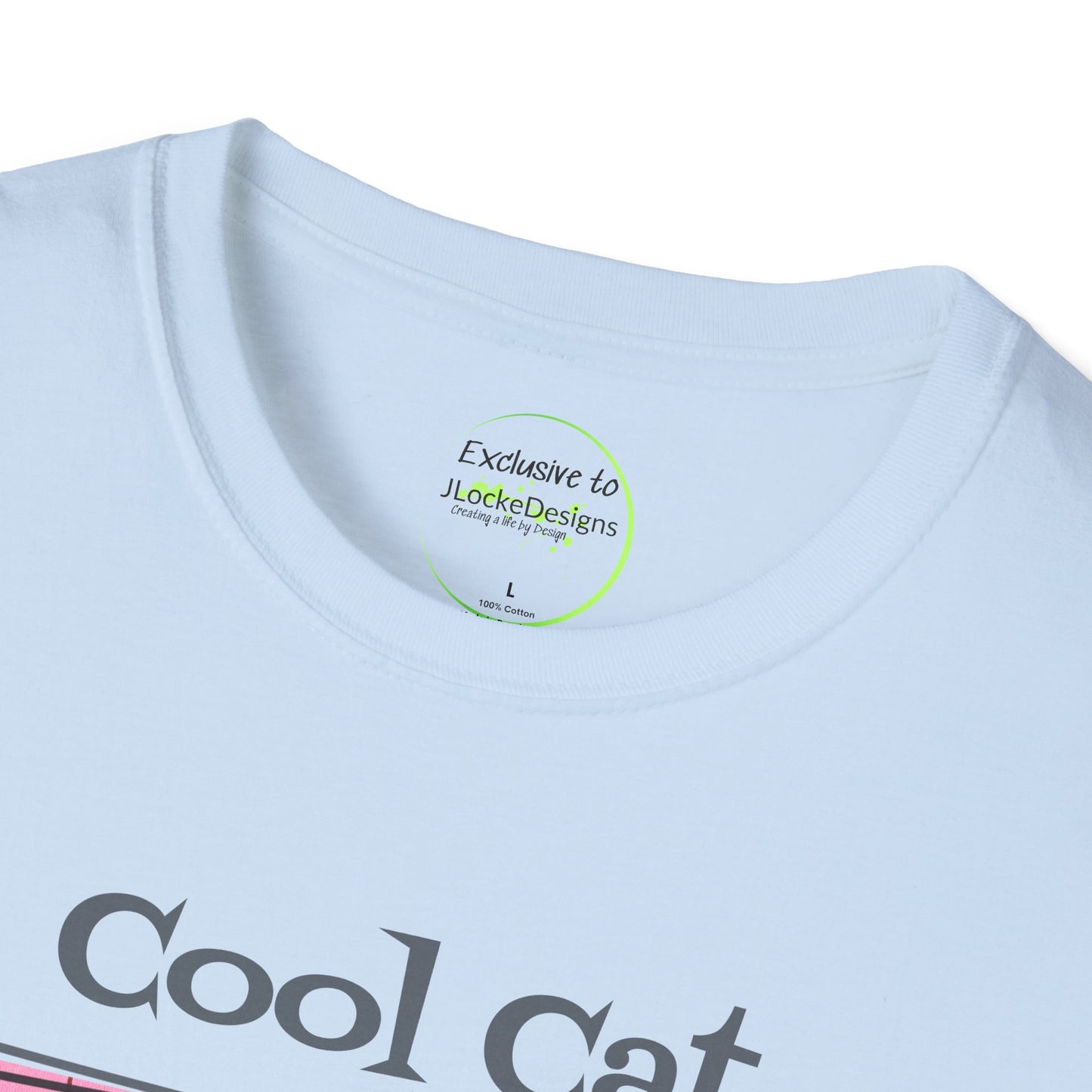 Cool Cat T-Shirt With Vintage Art