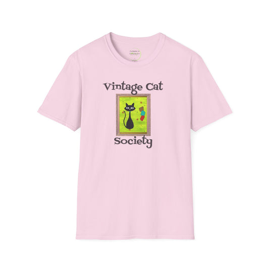 Vintage Cat Society T-Shirt