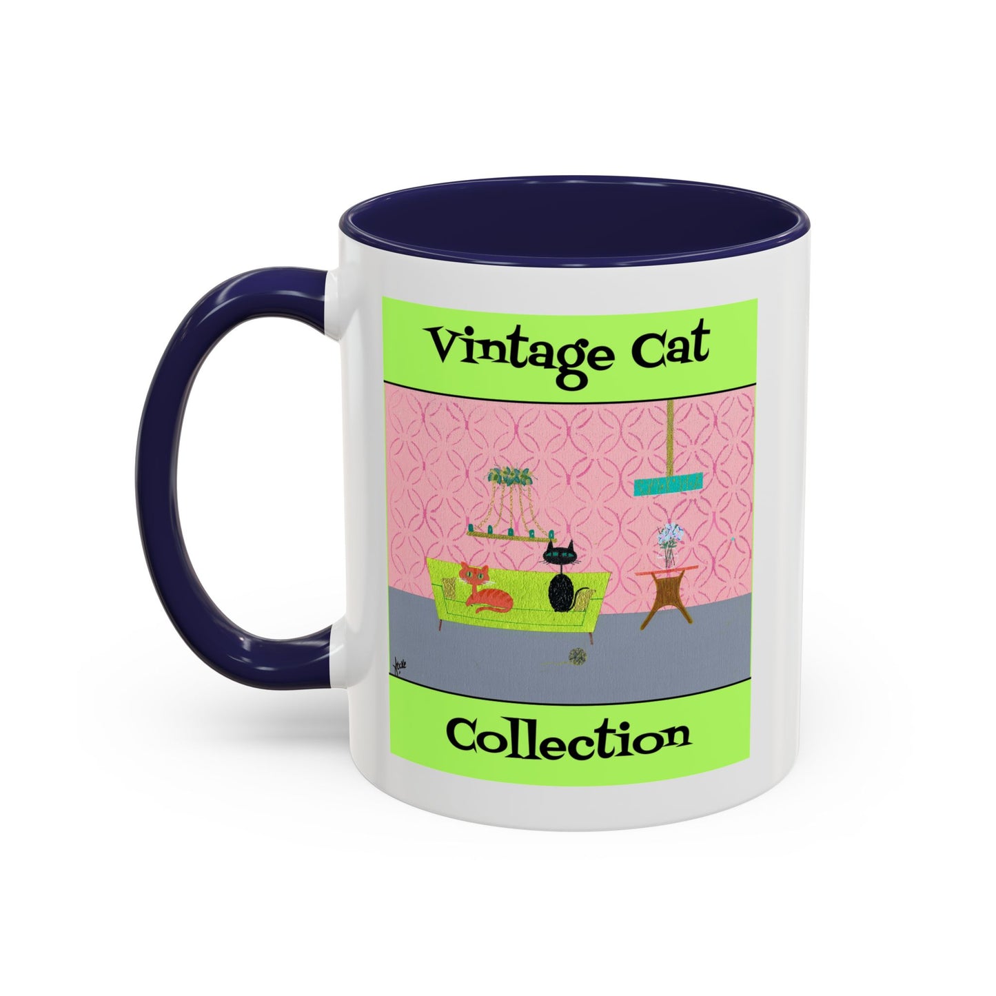 Vintage Cat Collection Coffee Mug