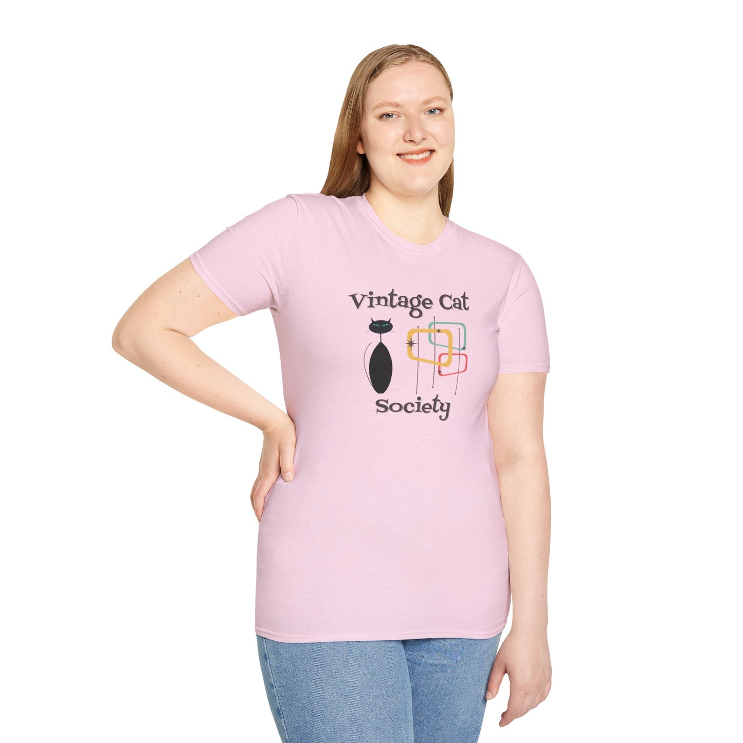 Vintage Cat Society T-Shirt
