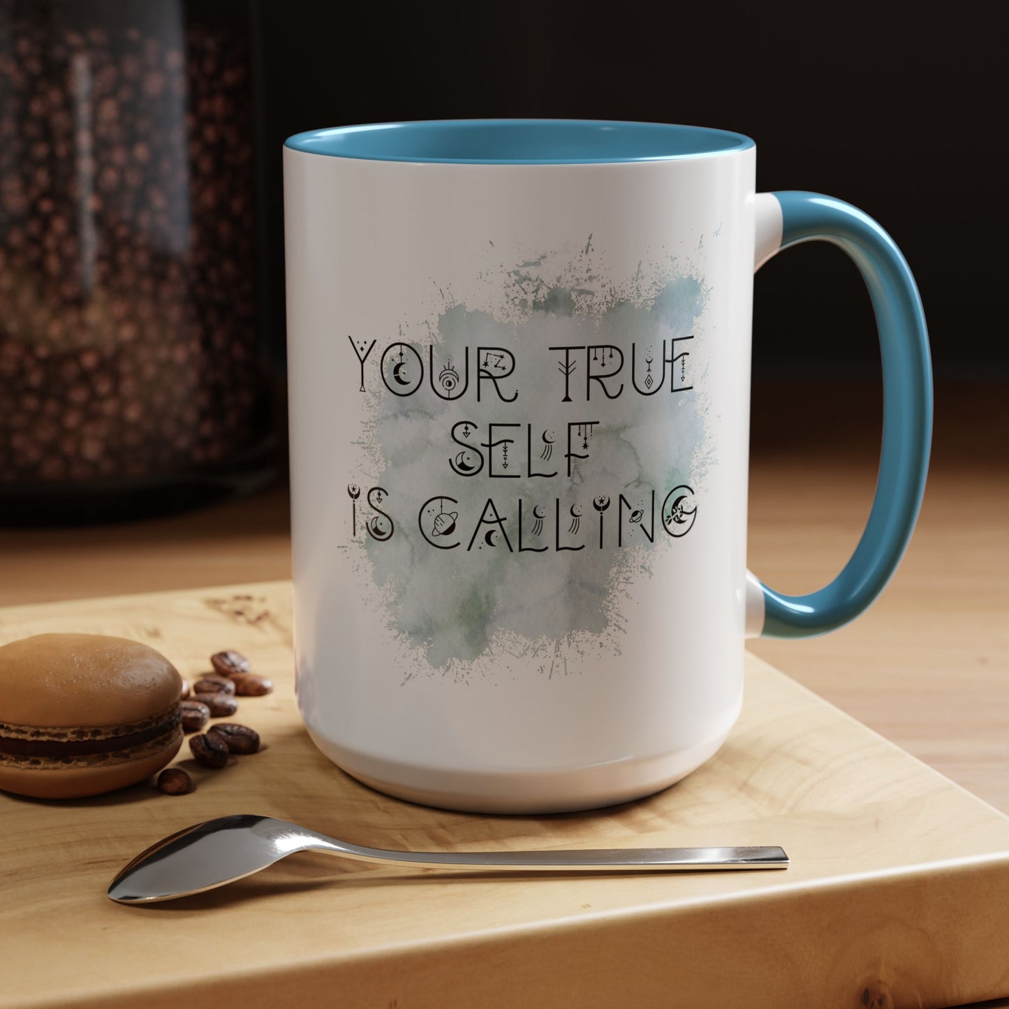 Mug with Inspirational Message - Your True Self Is Calling