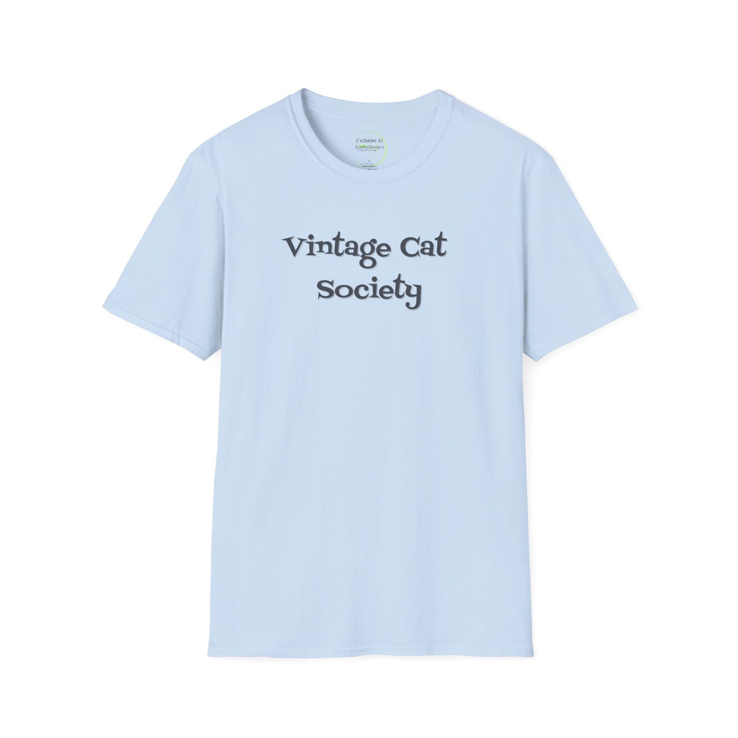 Vintage Cat Society T-Shirt