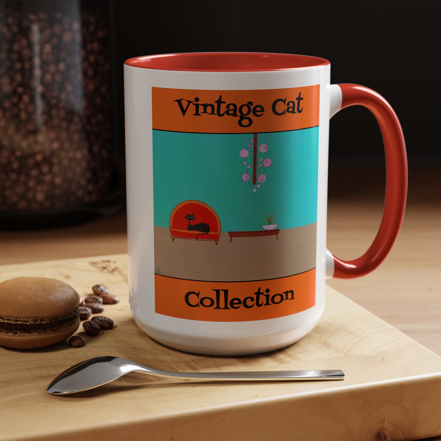 Vintage Cat Collection Coffee Mug