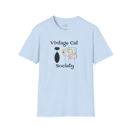 Vintage Cat Society T-Shirt