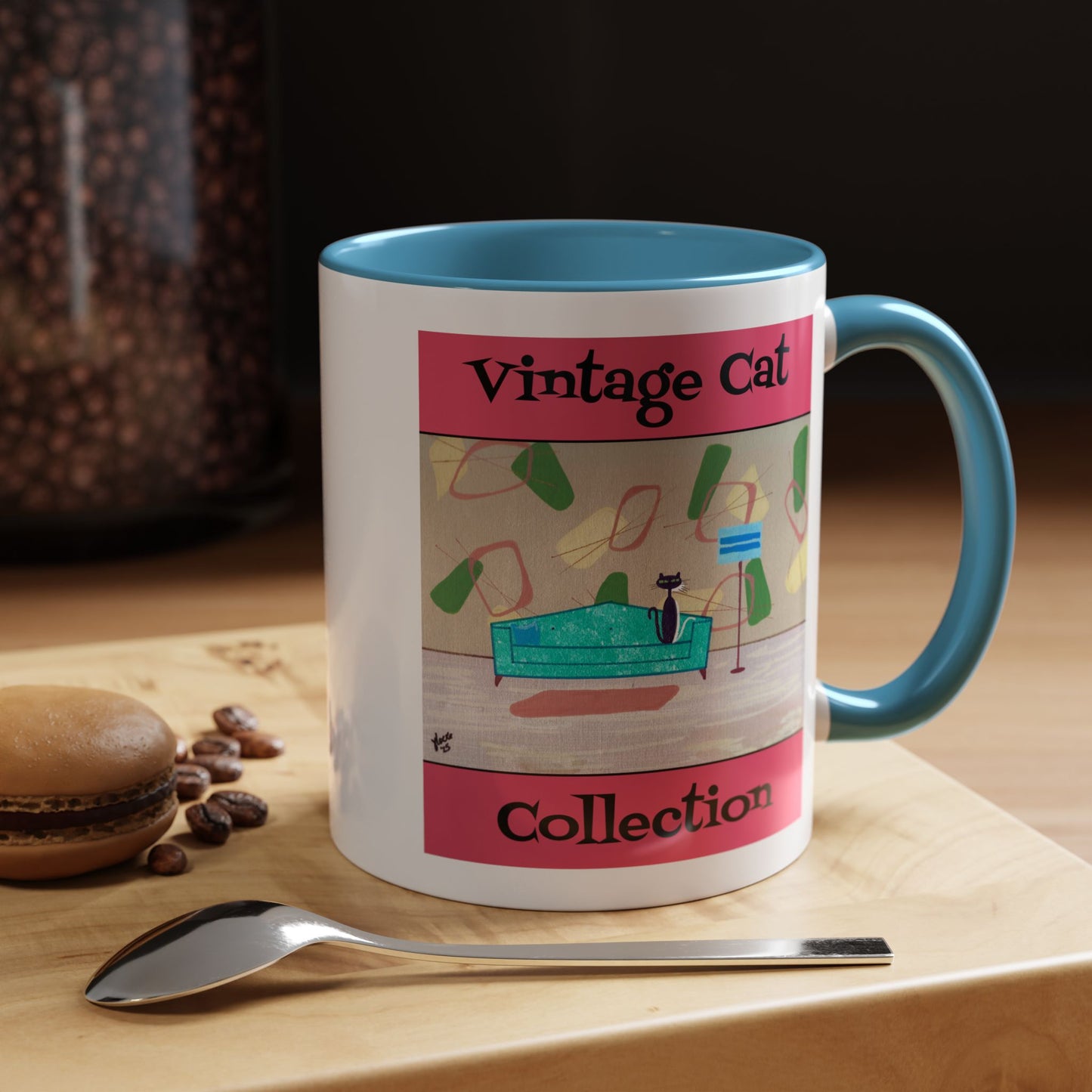 Vintage Cat Collection Coffee Mug