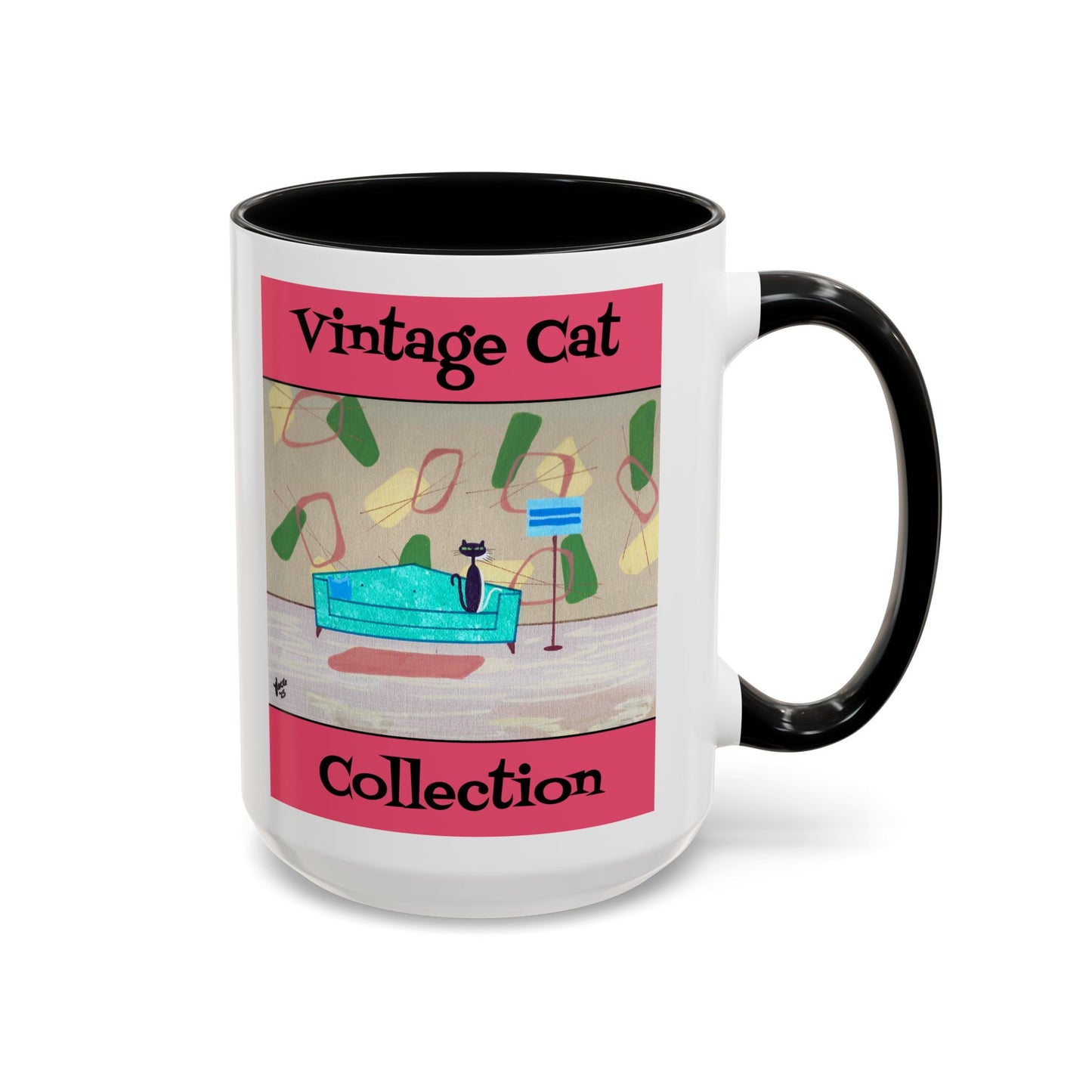 Vintage Cat Collection Coffee Mug