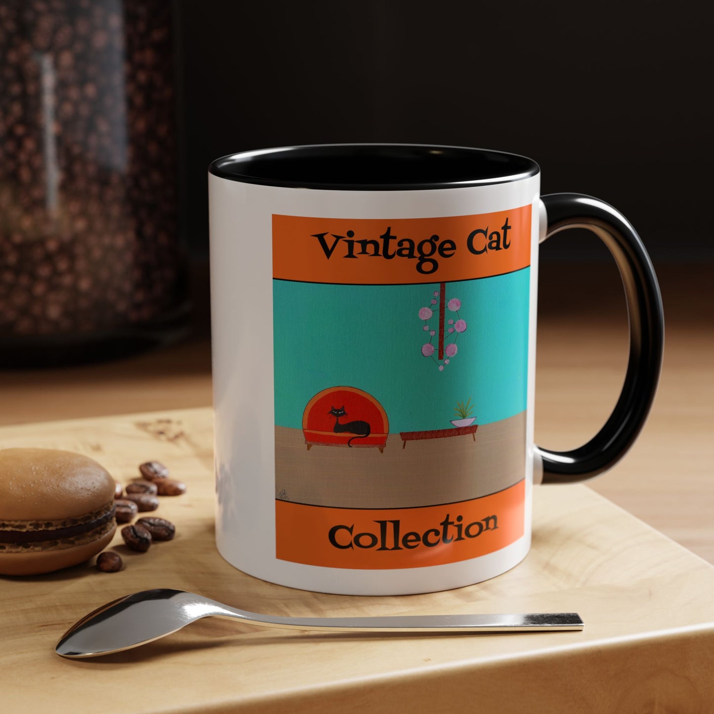 Vintage Cat Collection Coffee Mug