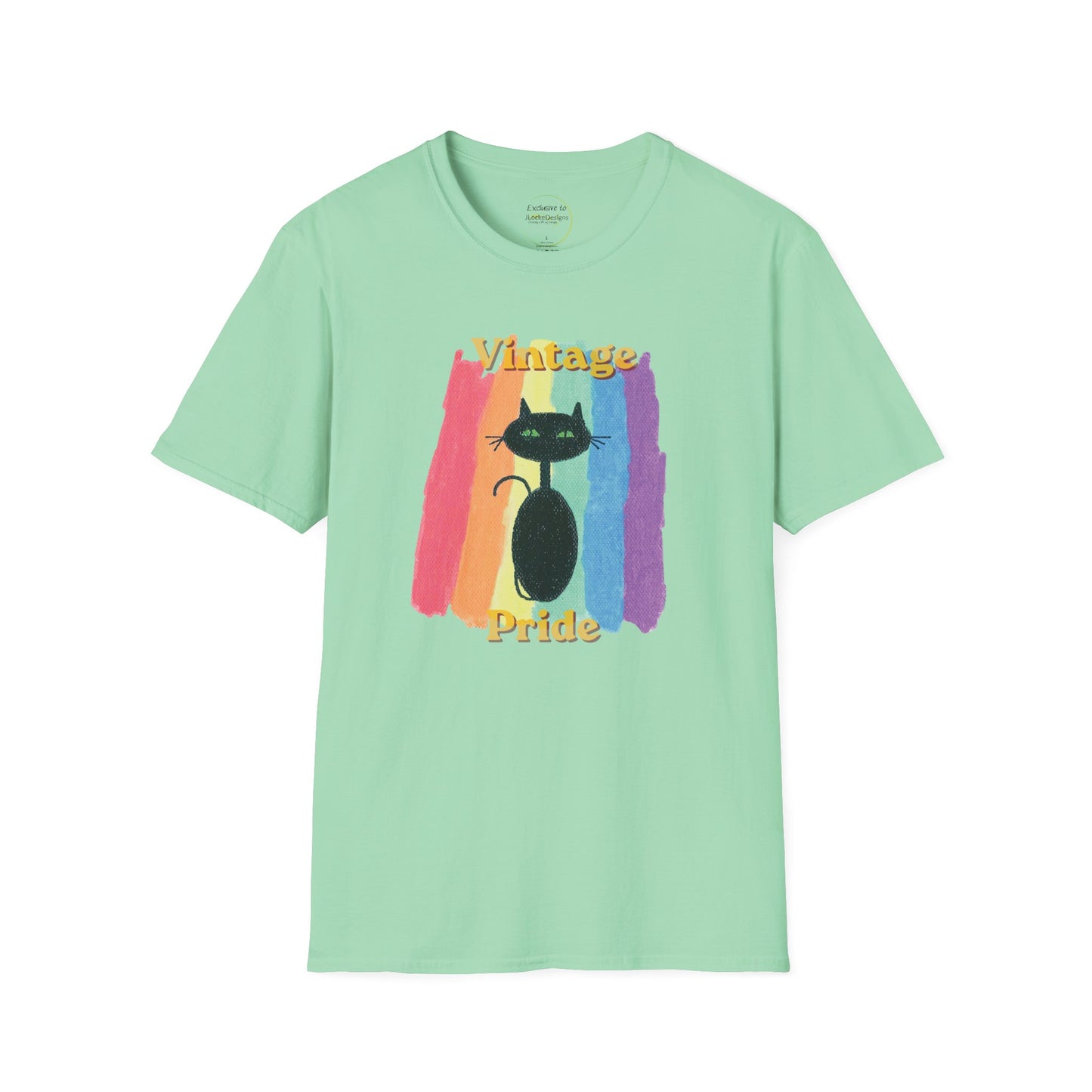 Vintage Pride With Cat Image