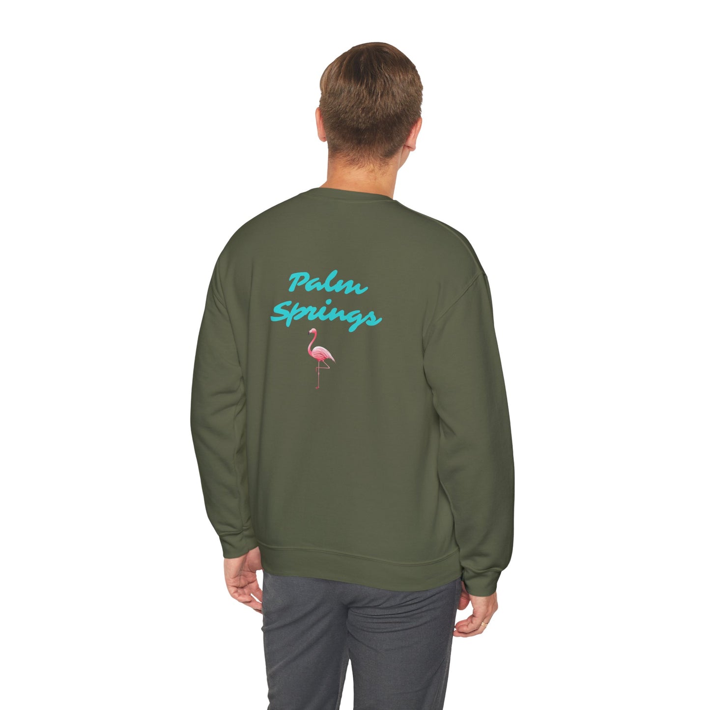 Palm Springs Flamingo Sweatshirt 2025