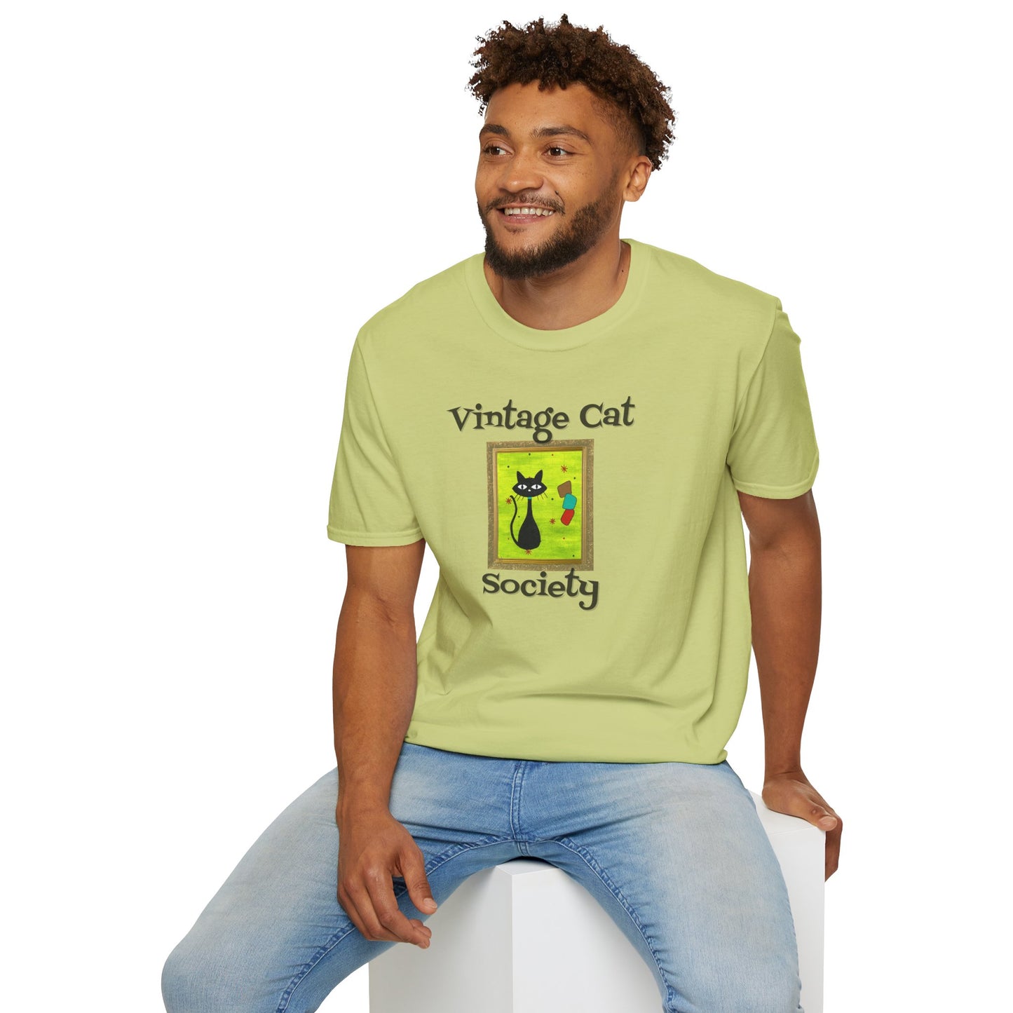 Vintage Cat Society T-Shirt