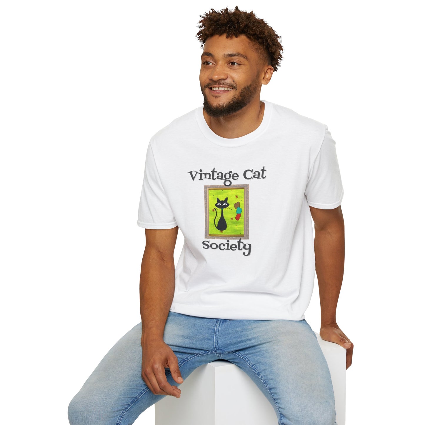Vintage Cat Society T-Shirt