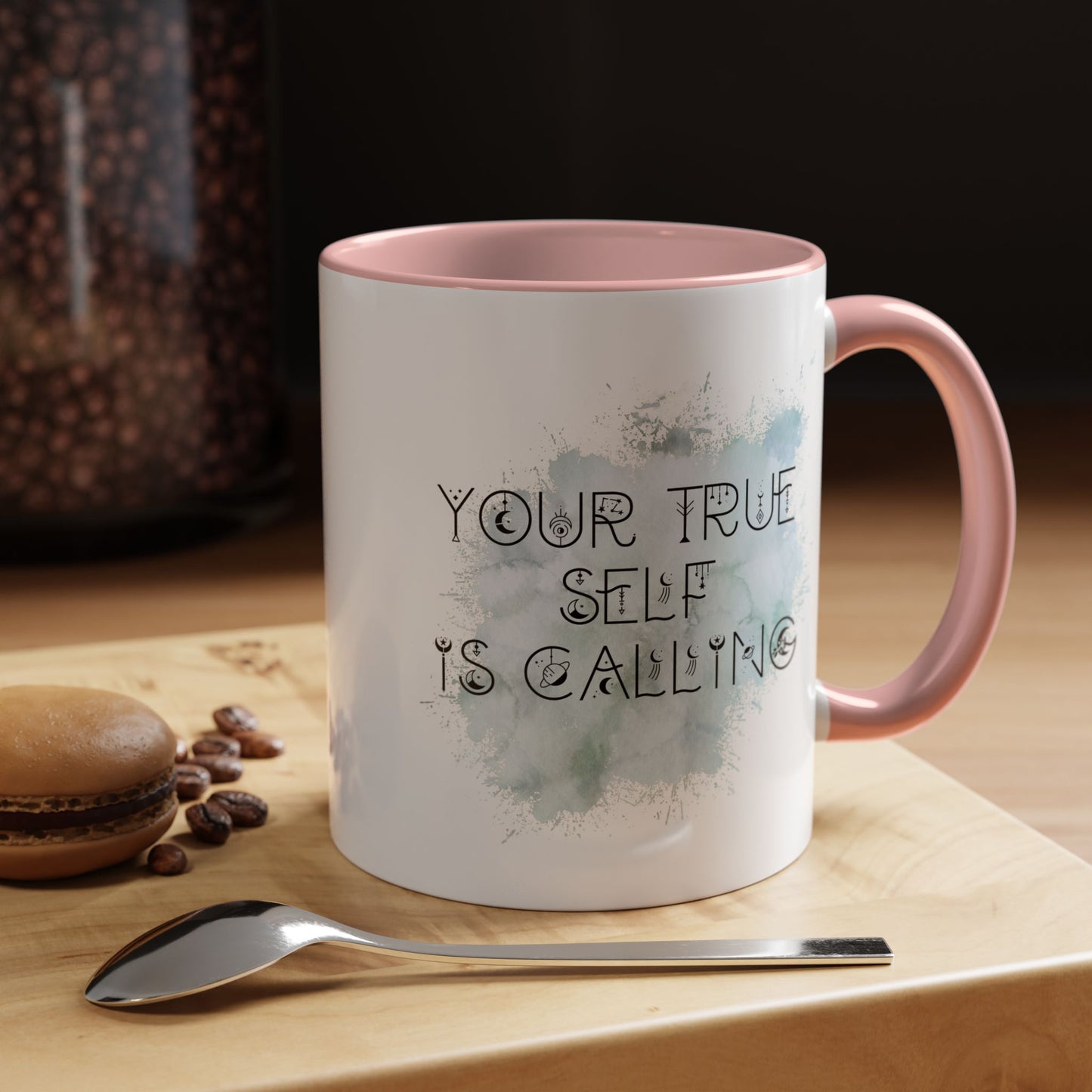 Mug with Inspirational Message - Your True Self Is Calling