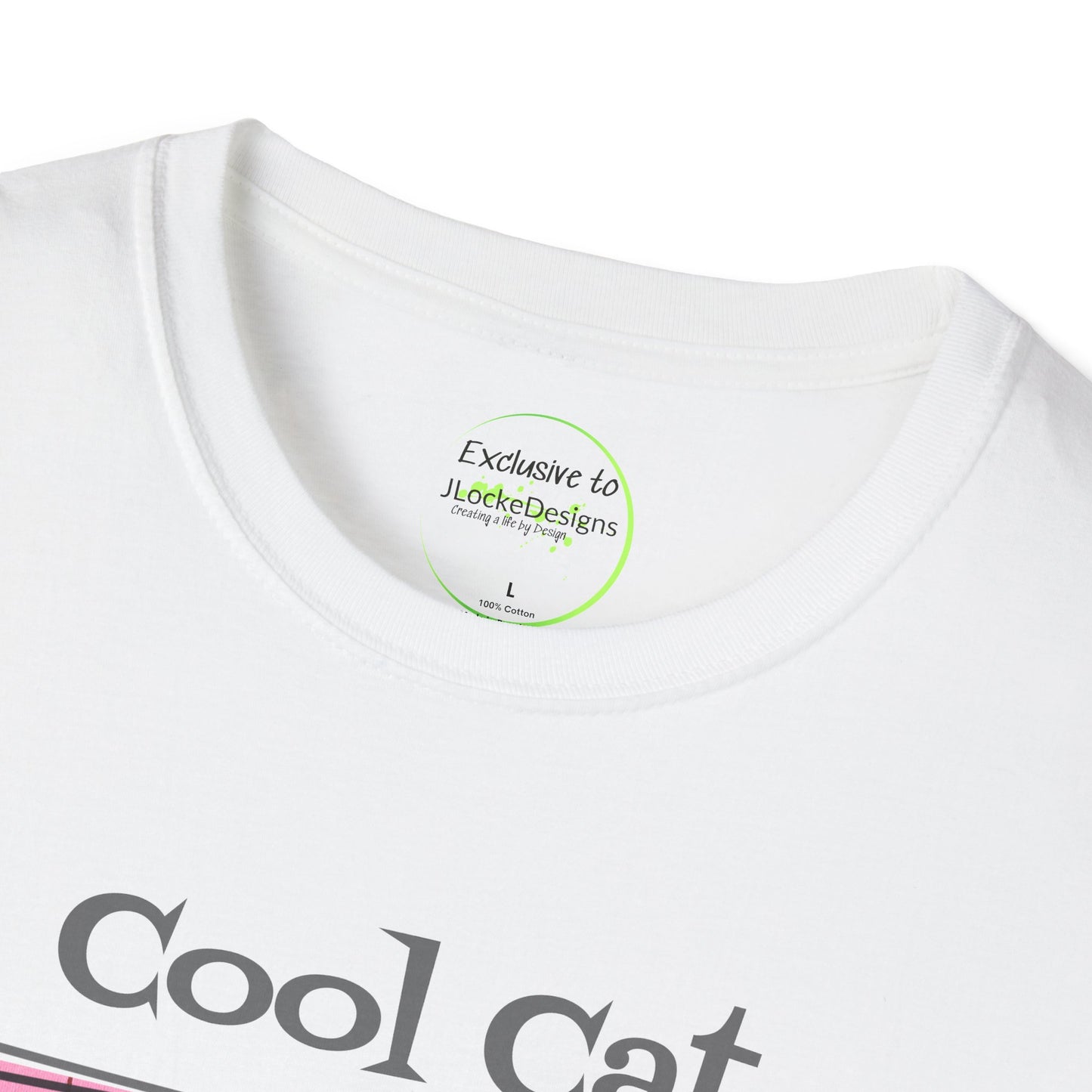 Cool Cat T-Shirt With Vintage Art