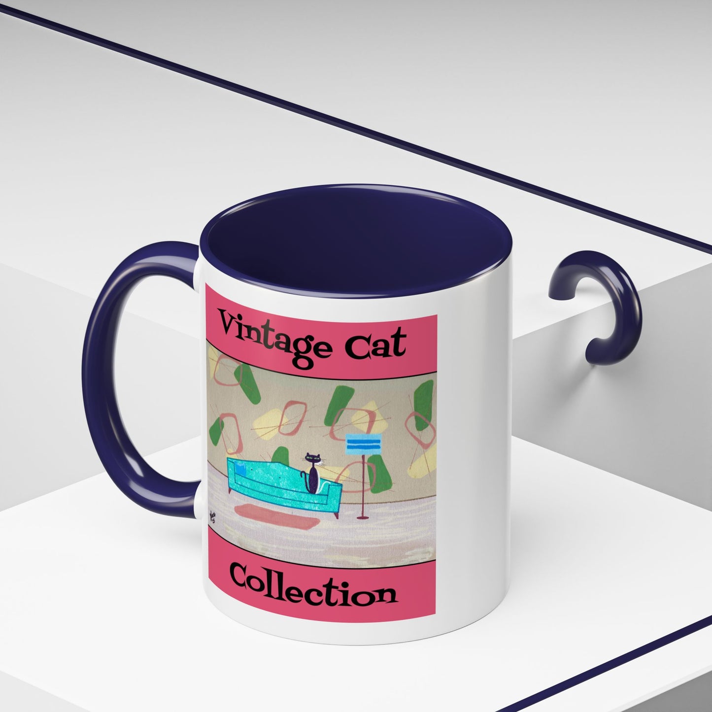 Vintage Cat Collection Coffee Mug