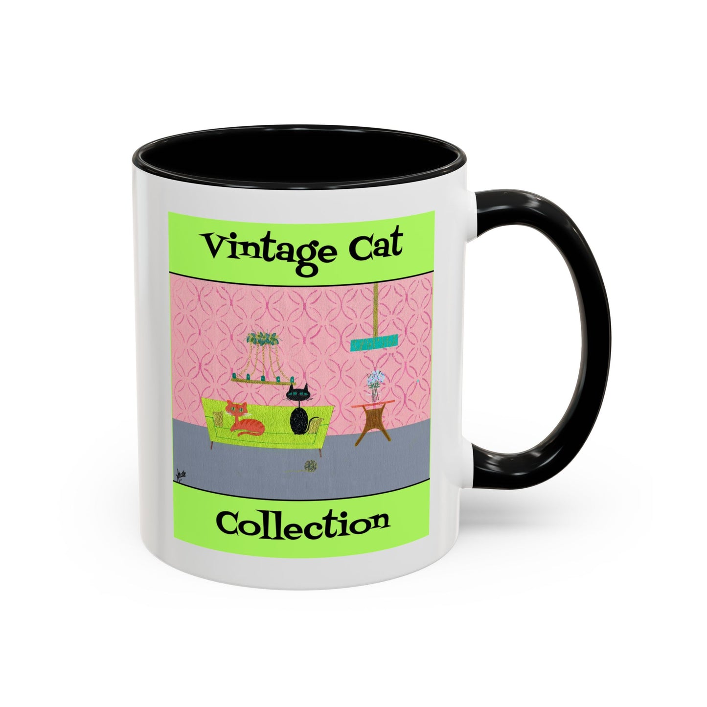 Vintage Cat Collection Coffee Mug