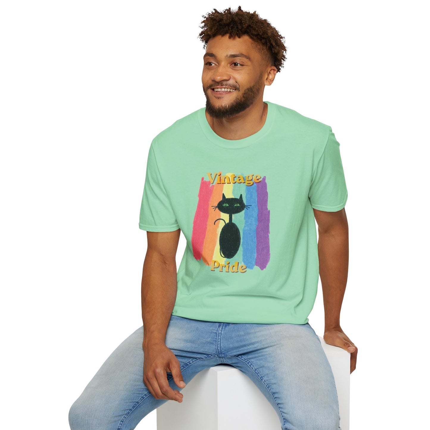 Vintage Pride With Cat Image