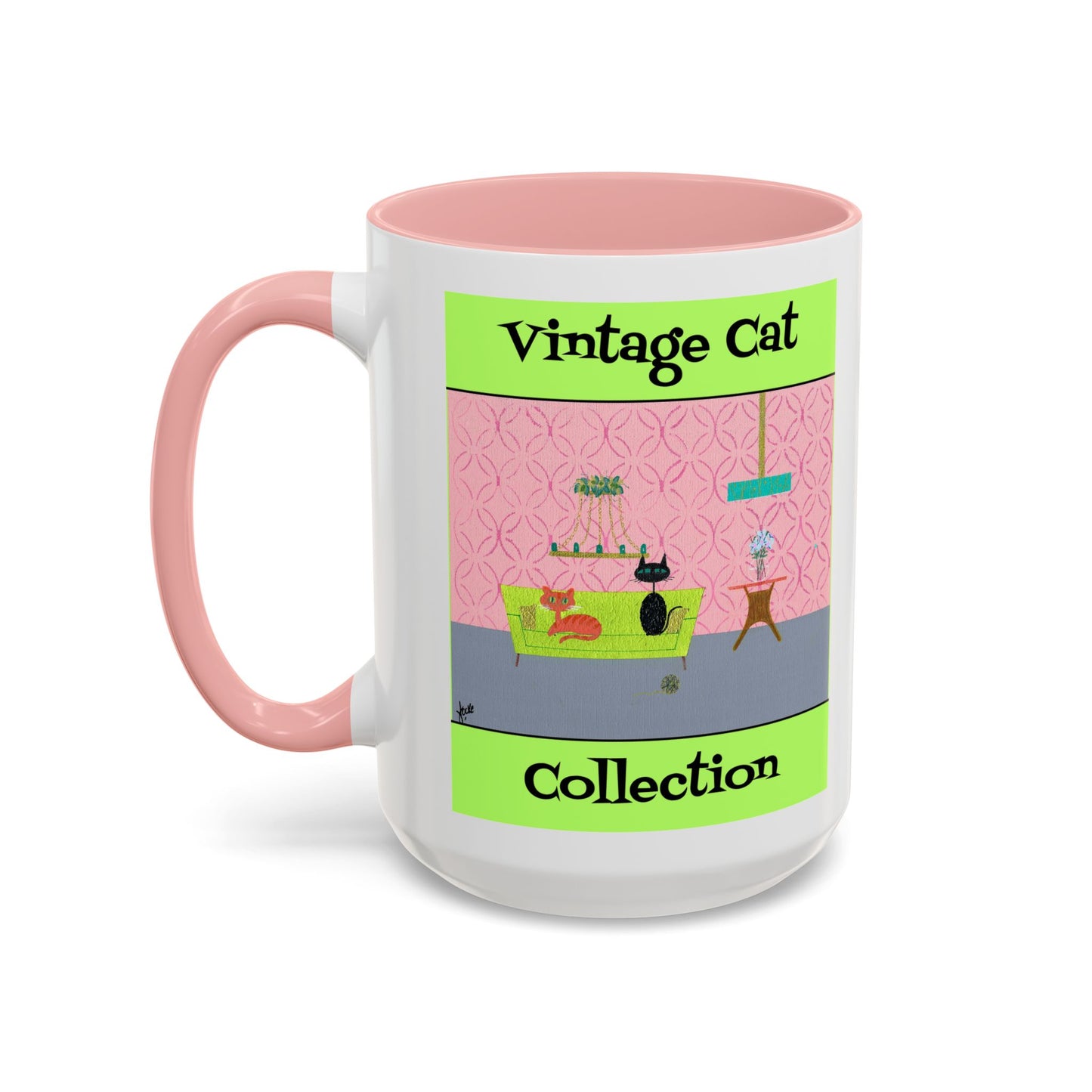 Vintage Cat Collection Coffee Mug