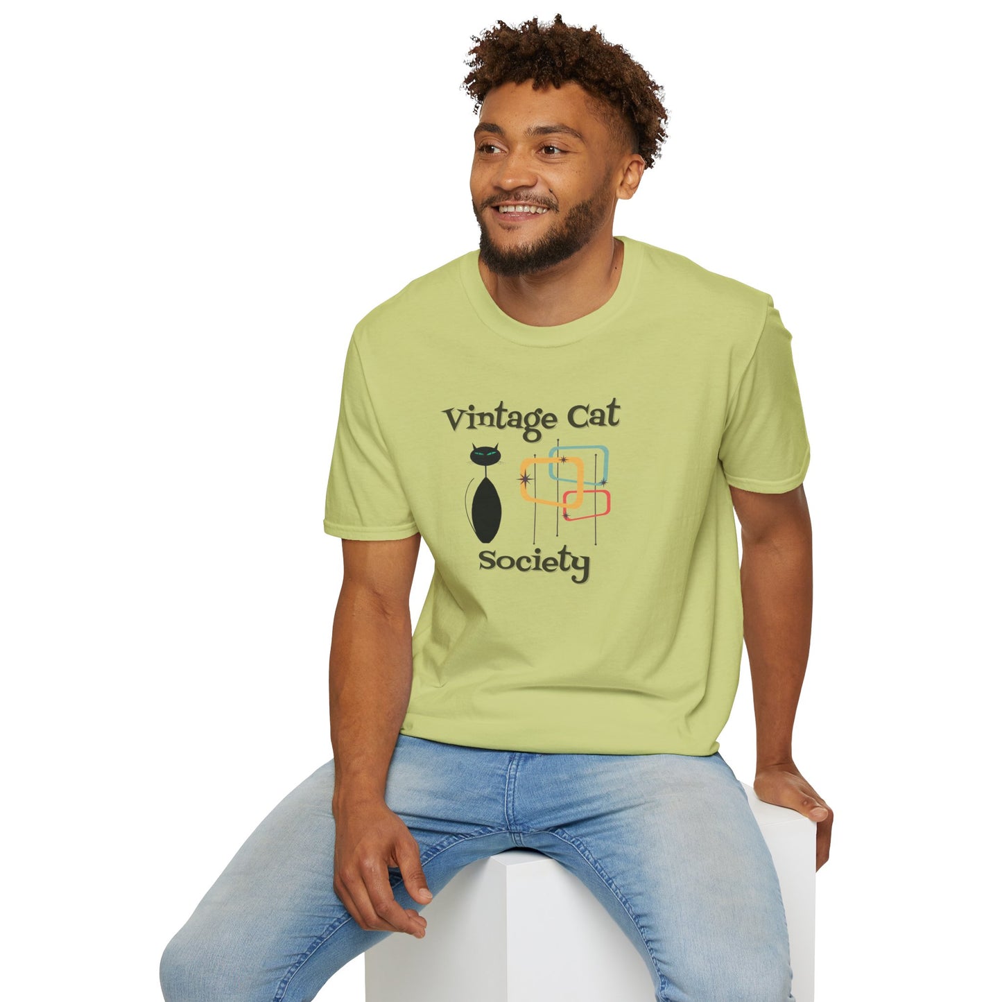 Vintage Cat Society T-Shirt
