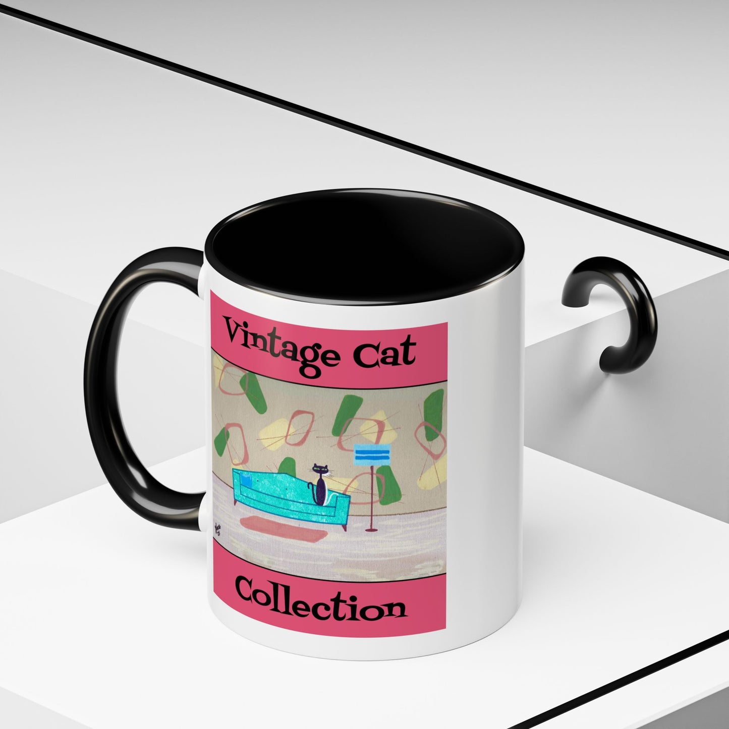 Vintage Cat Collection Coffee Mug