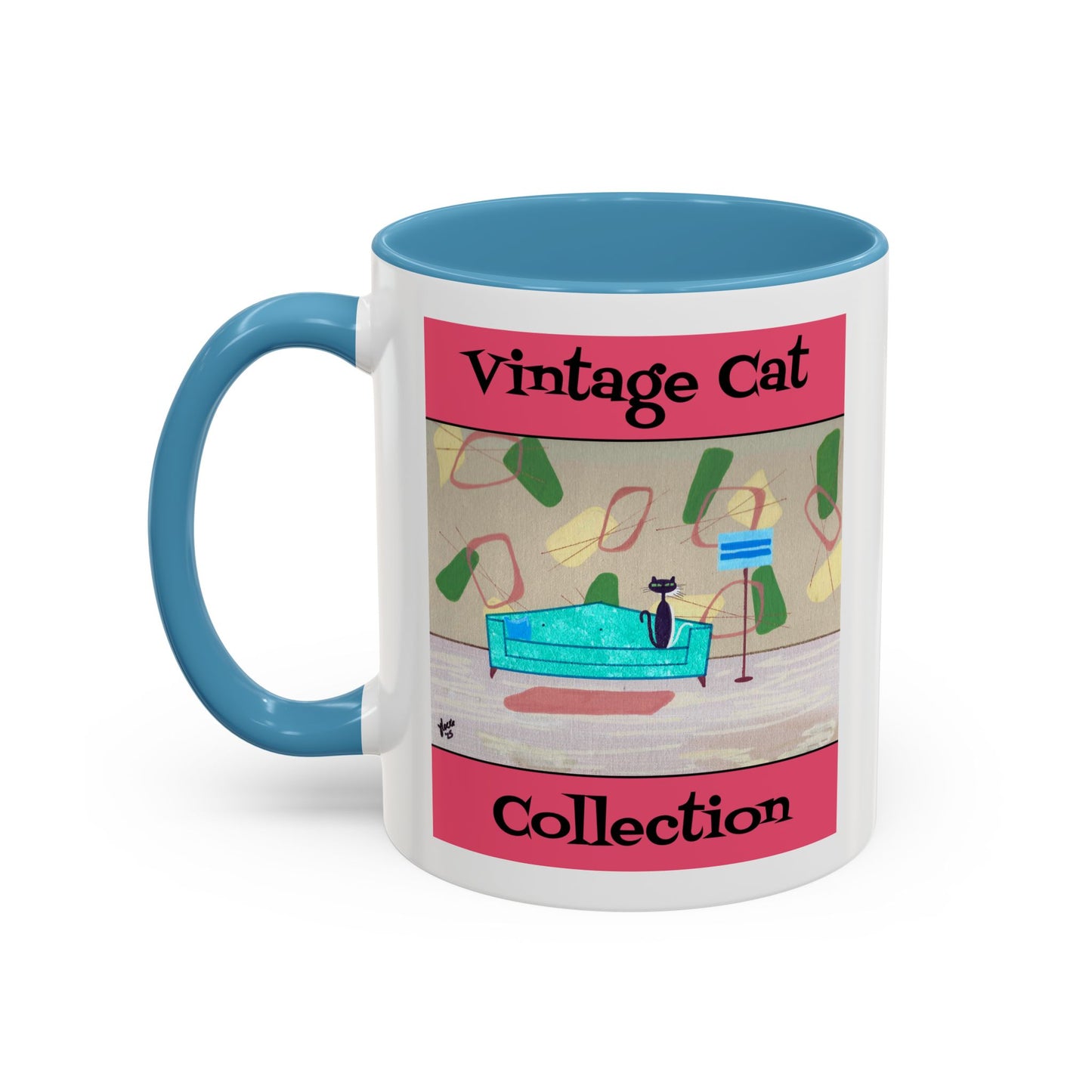 Vintage Cat Collection Coffee Mug
