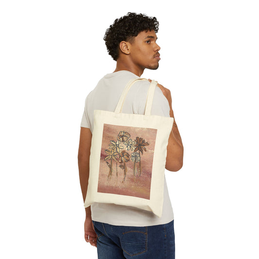 Abstract Flower Tote Bag