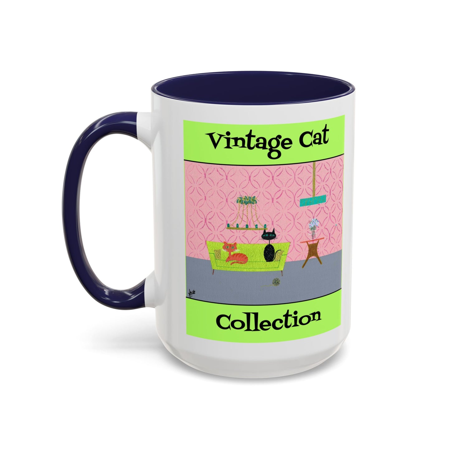 Vintage Cat Collection Coffee Mug